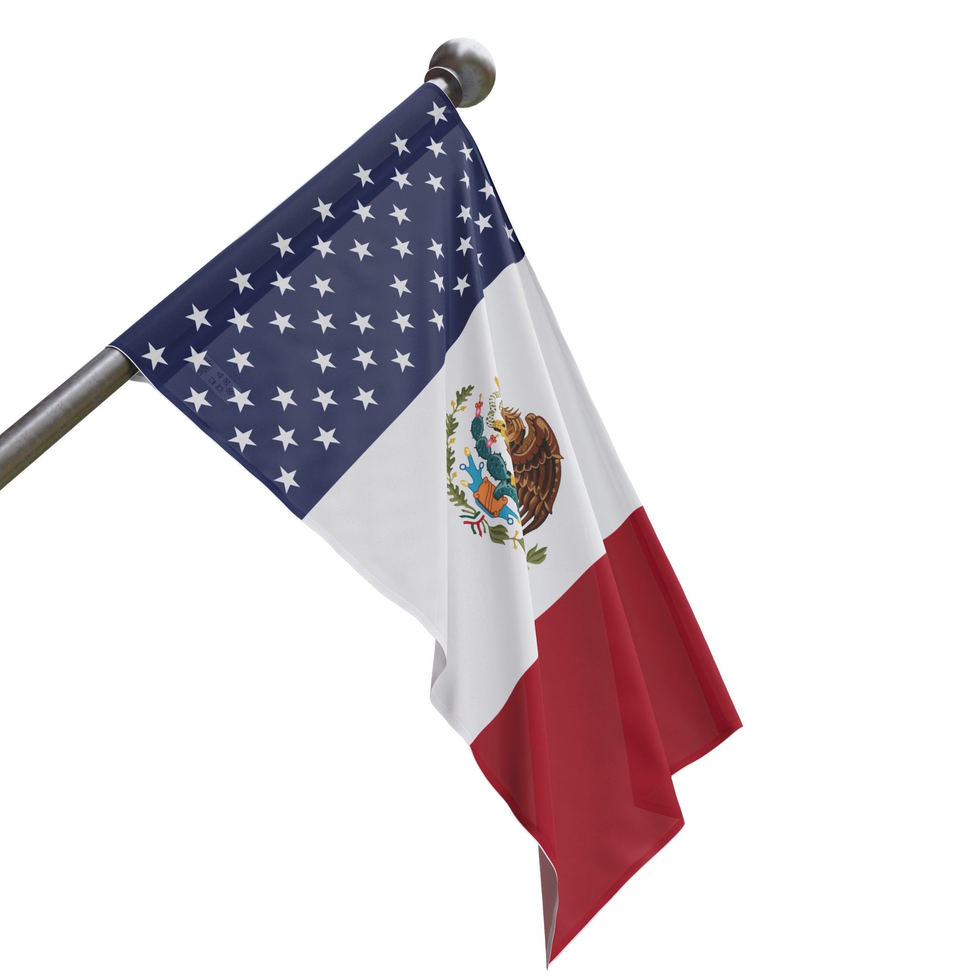 Mexican-American Flag