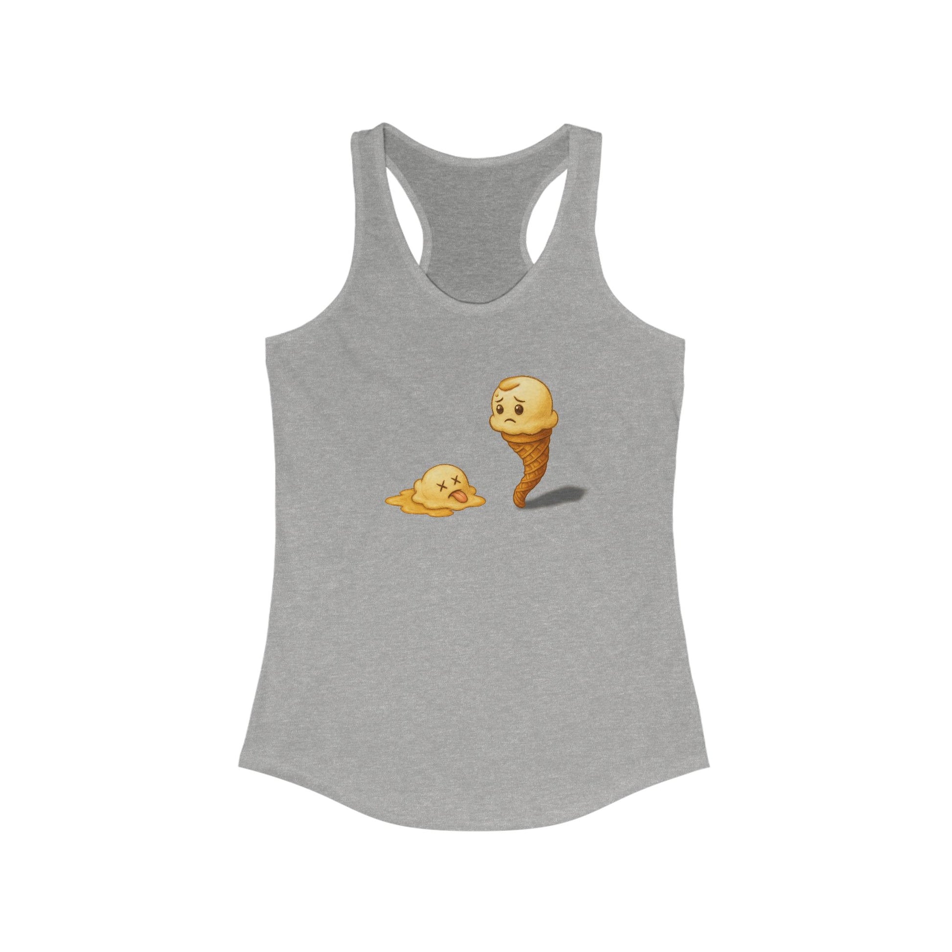 Ice Cream Slip Racerback Tank