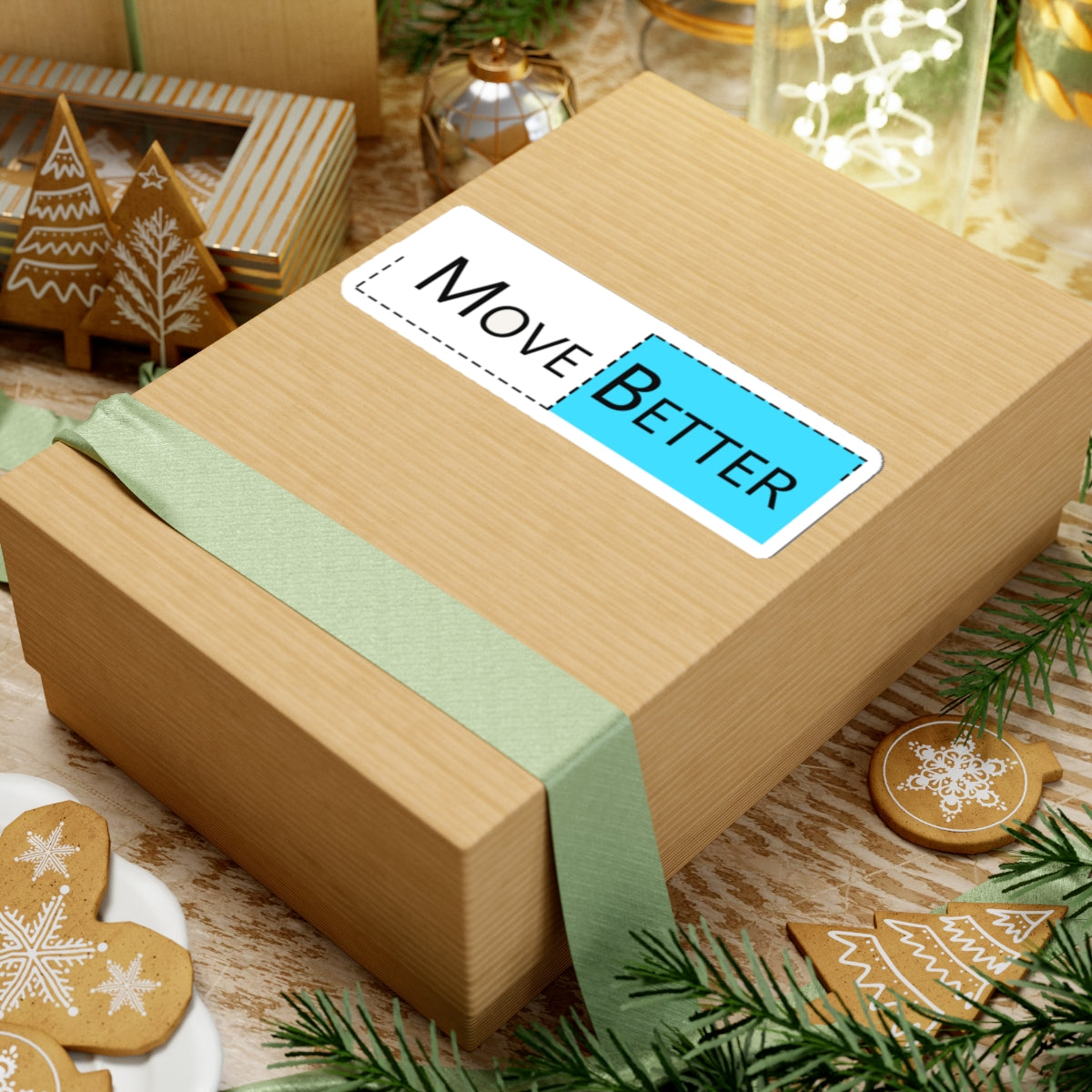 Move Better Logo Sticker