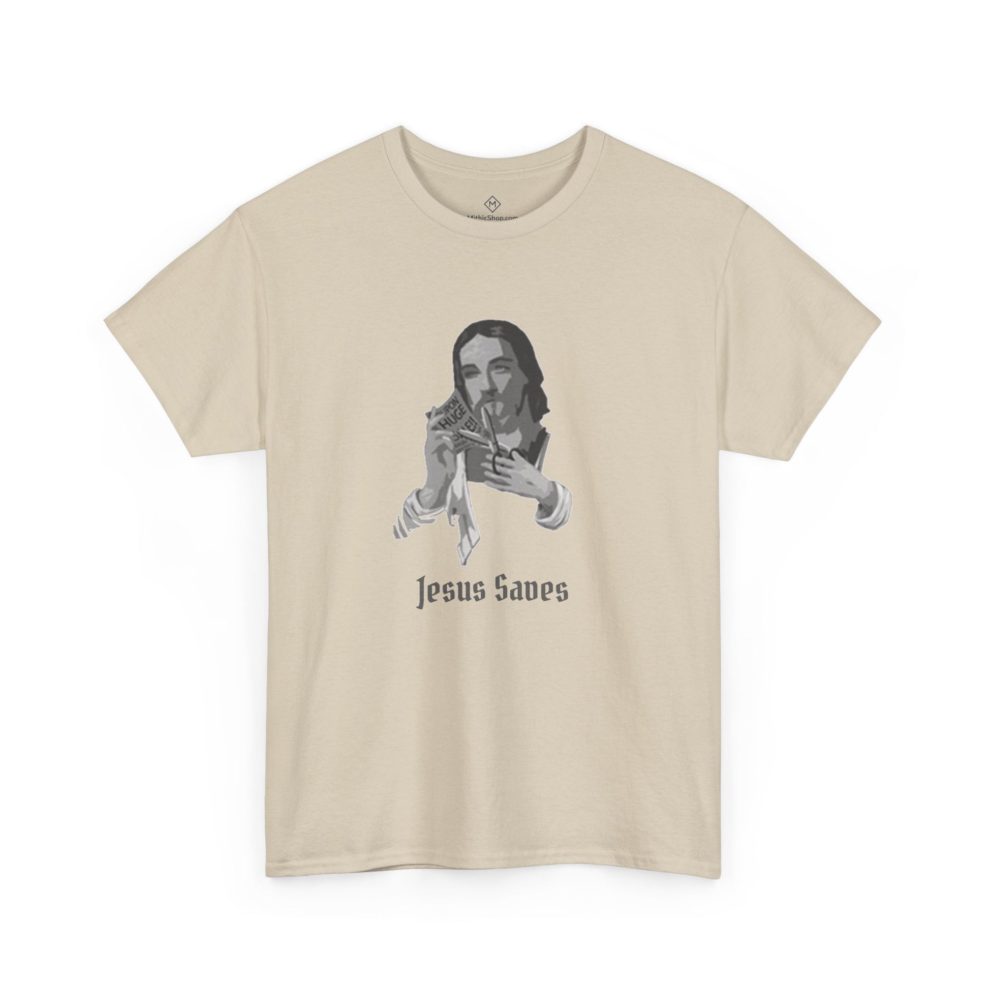 Jesus Saved Graphic Unisex Cotton Tee