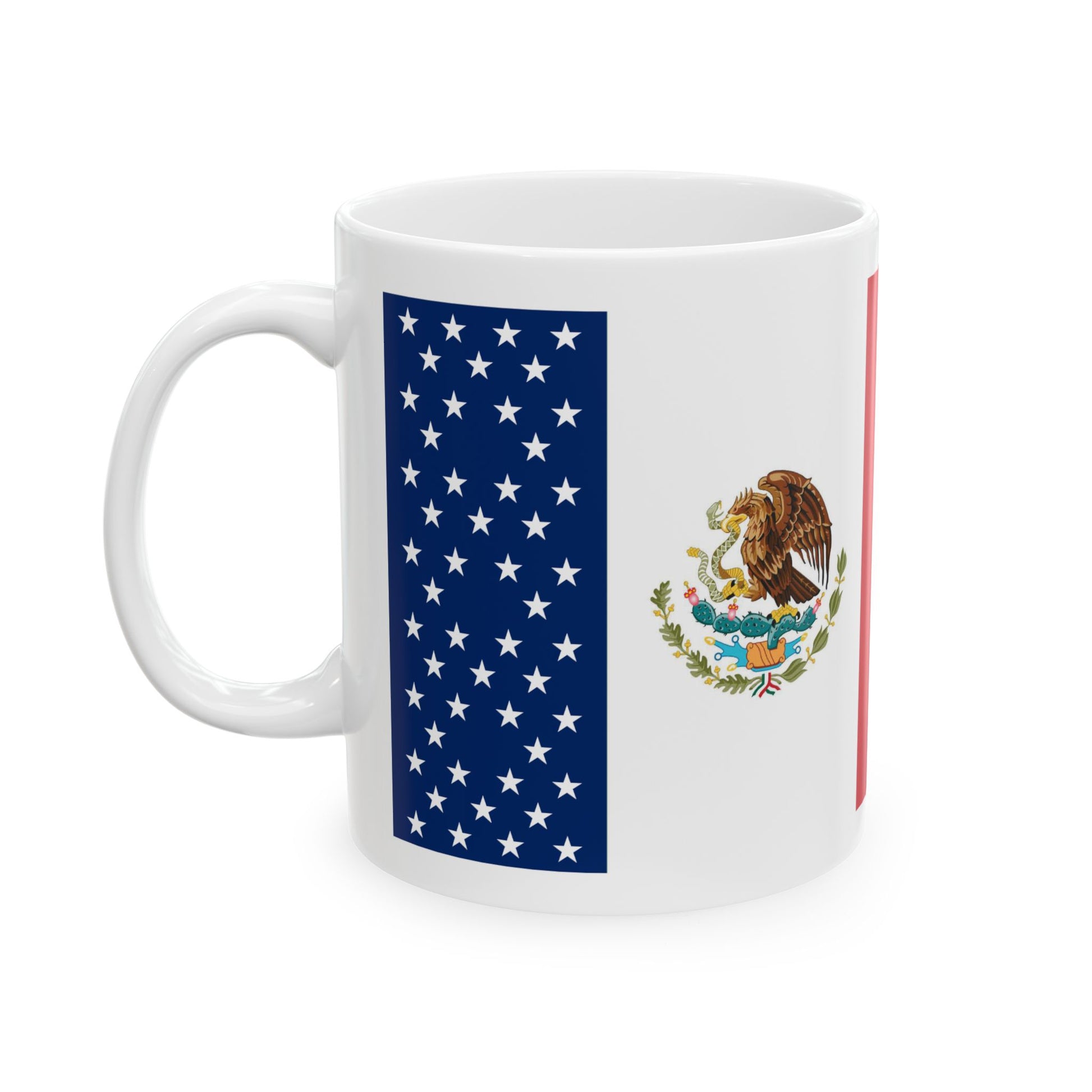 White Ceramic Mug (11oz, 15oz) | Taza de Cerámica Blanca