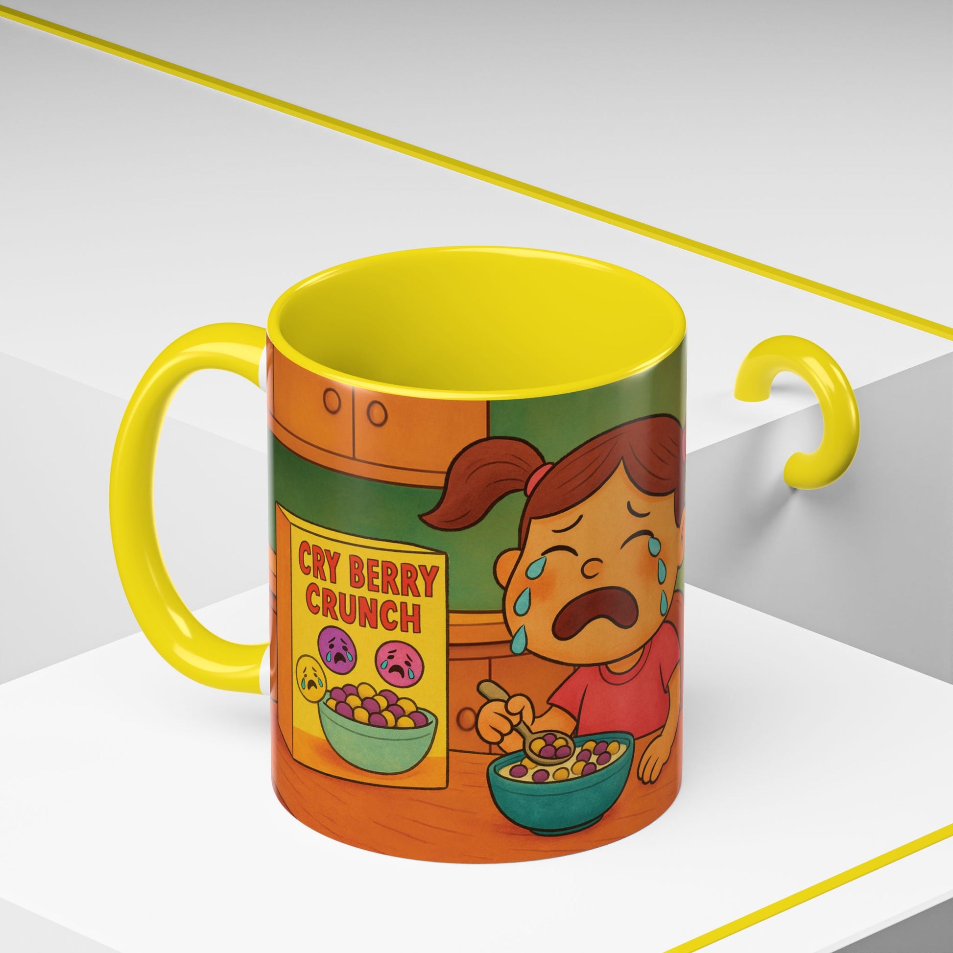 Cry Berry Crunch Sad Breakfast Coffee Mug