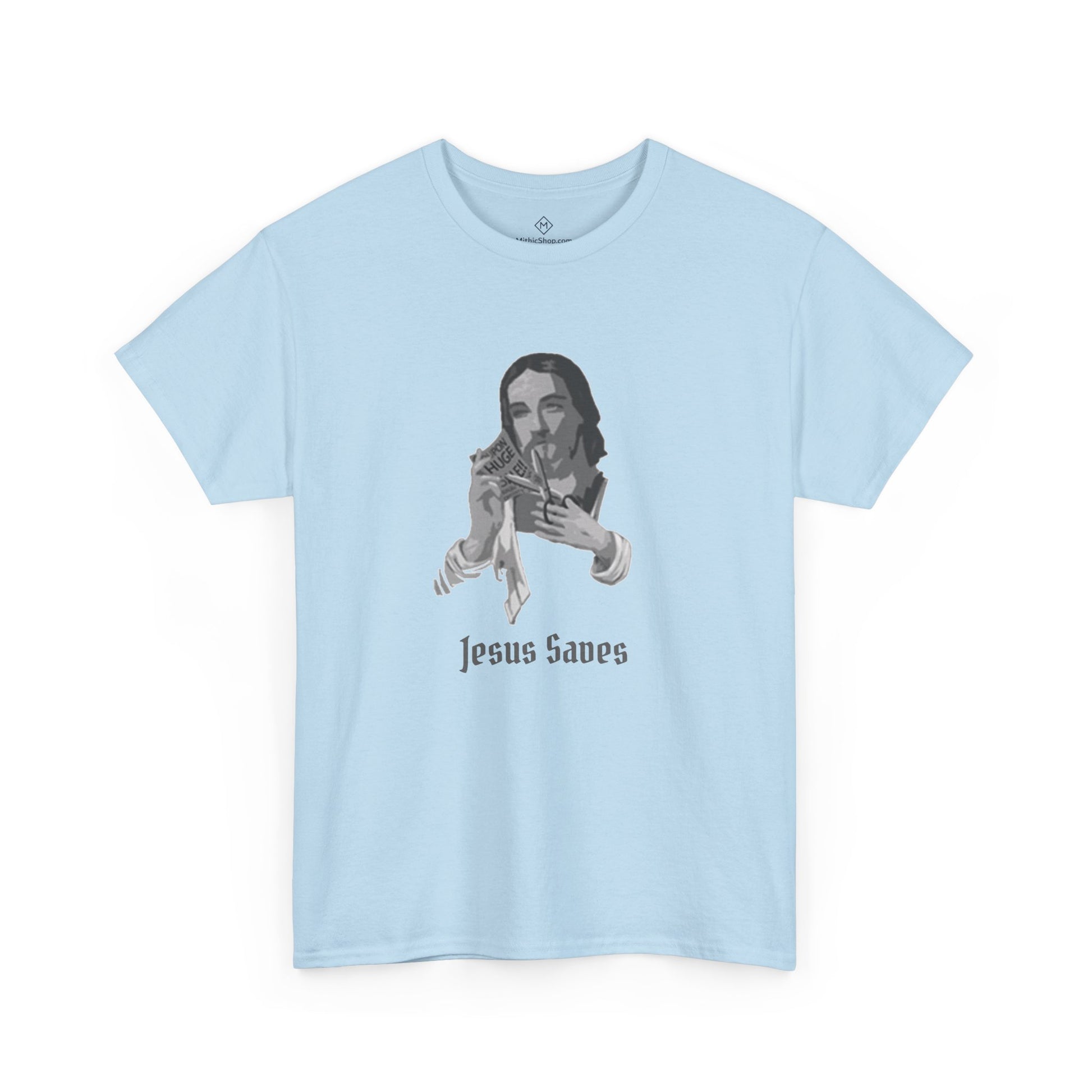Jesus Saved Graphic Unisex Cotton Tee