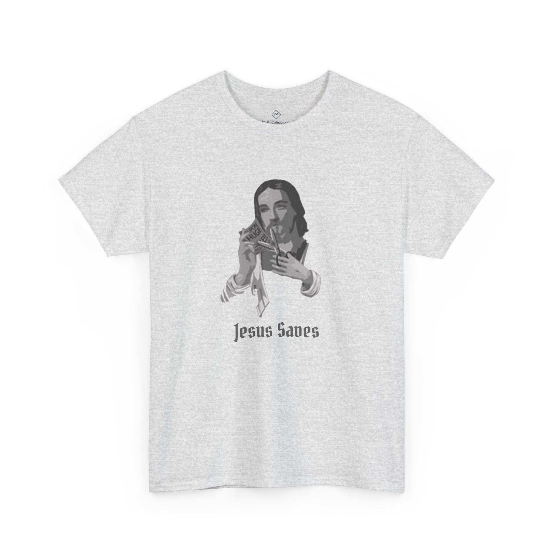 Jesus Saved Graphic Unisex Cotton Tee
