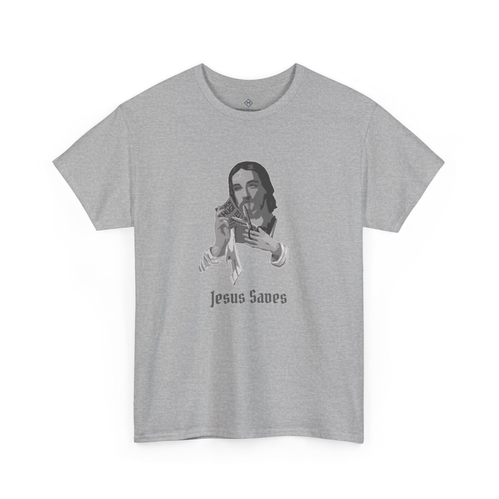 Jesus Saved Graphic Unisex Cotton Tee