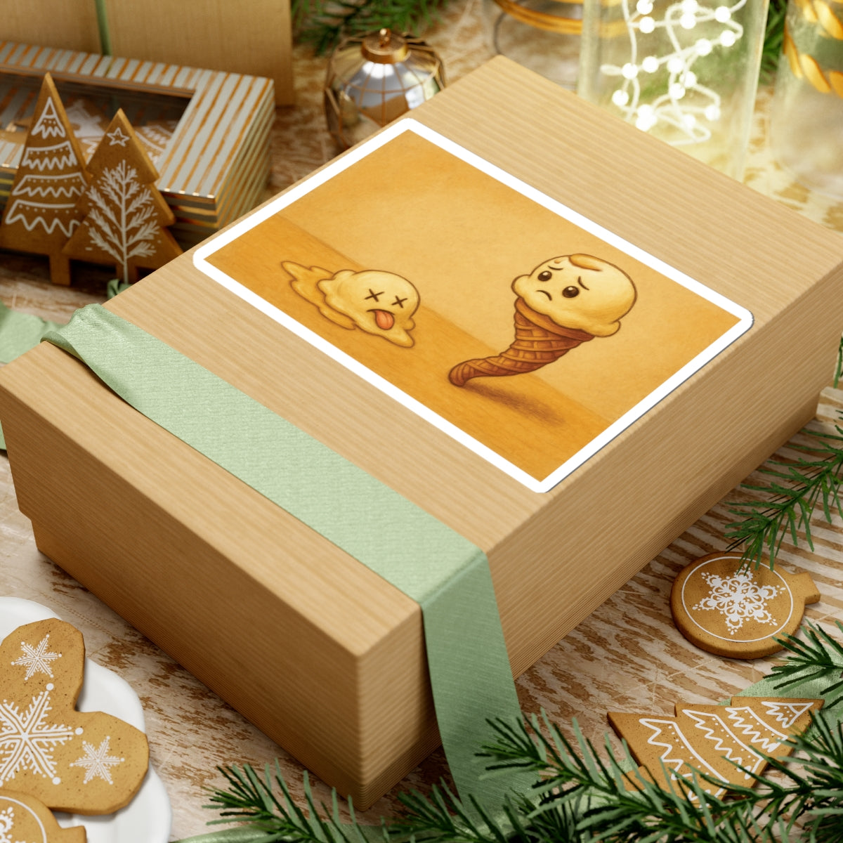 Ice Cream Slip Stickers