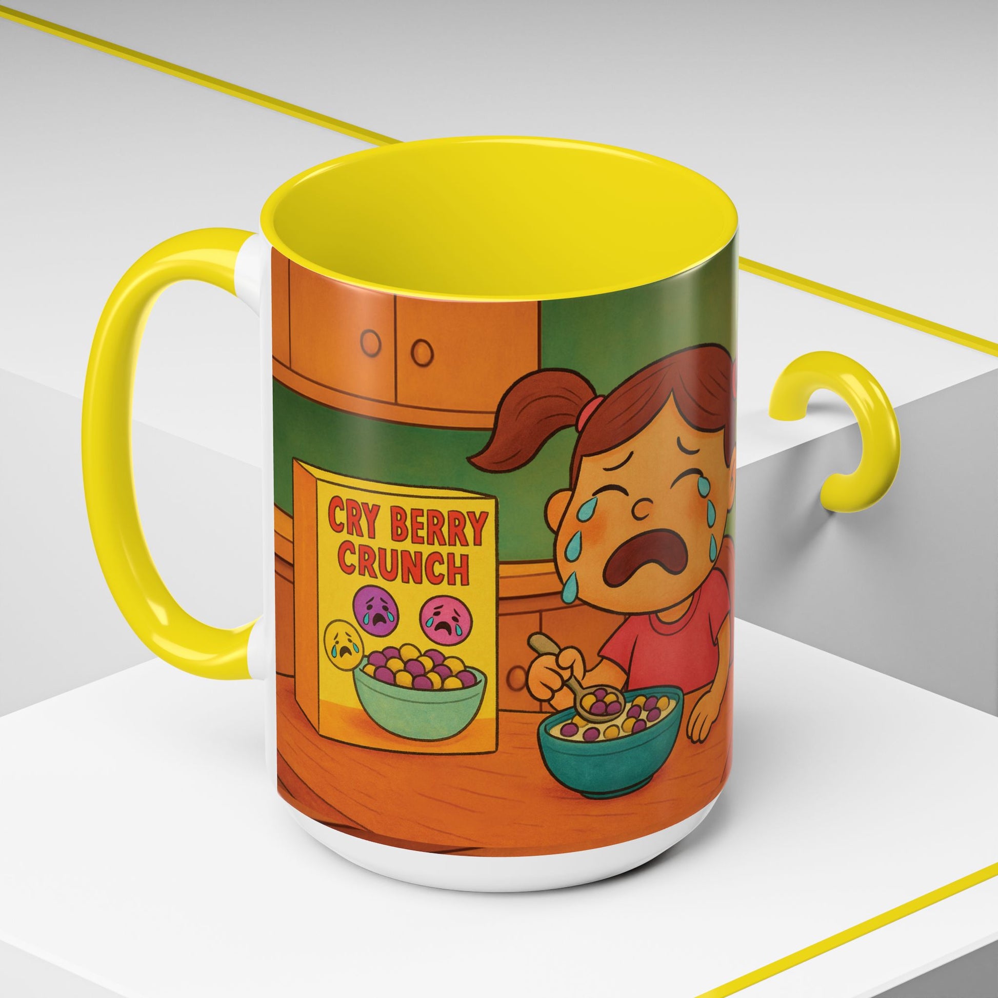Cry Berry Crunch Sad Breakfast Coffee Mug