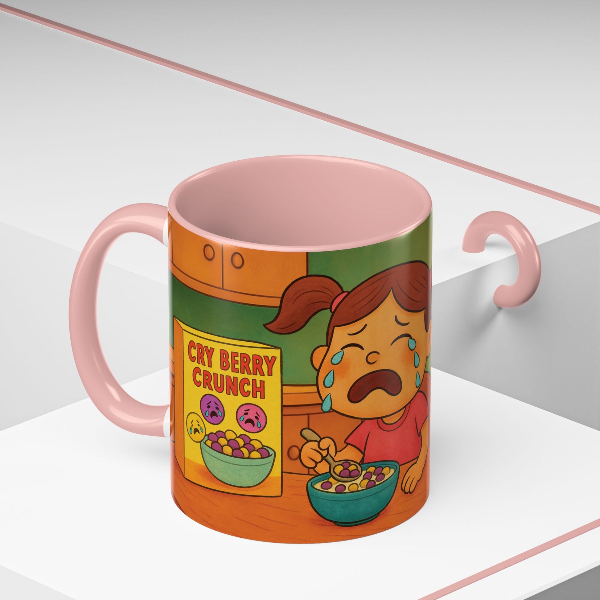 Cry Berry Crunch Sad Breakfast Coffee Mug