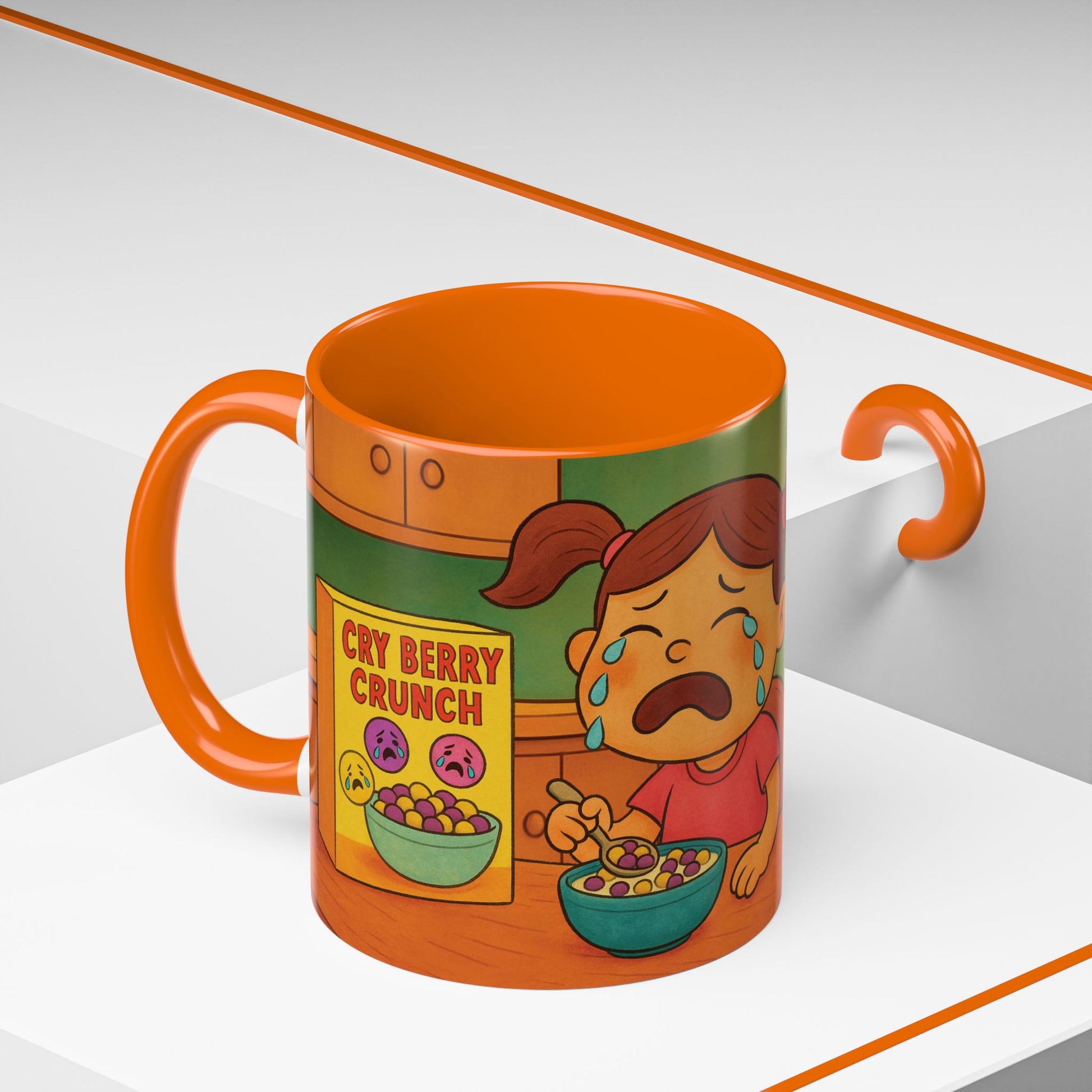 Cry Berry Crunch Sad Breakfast Coffee Mug