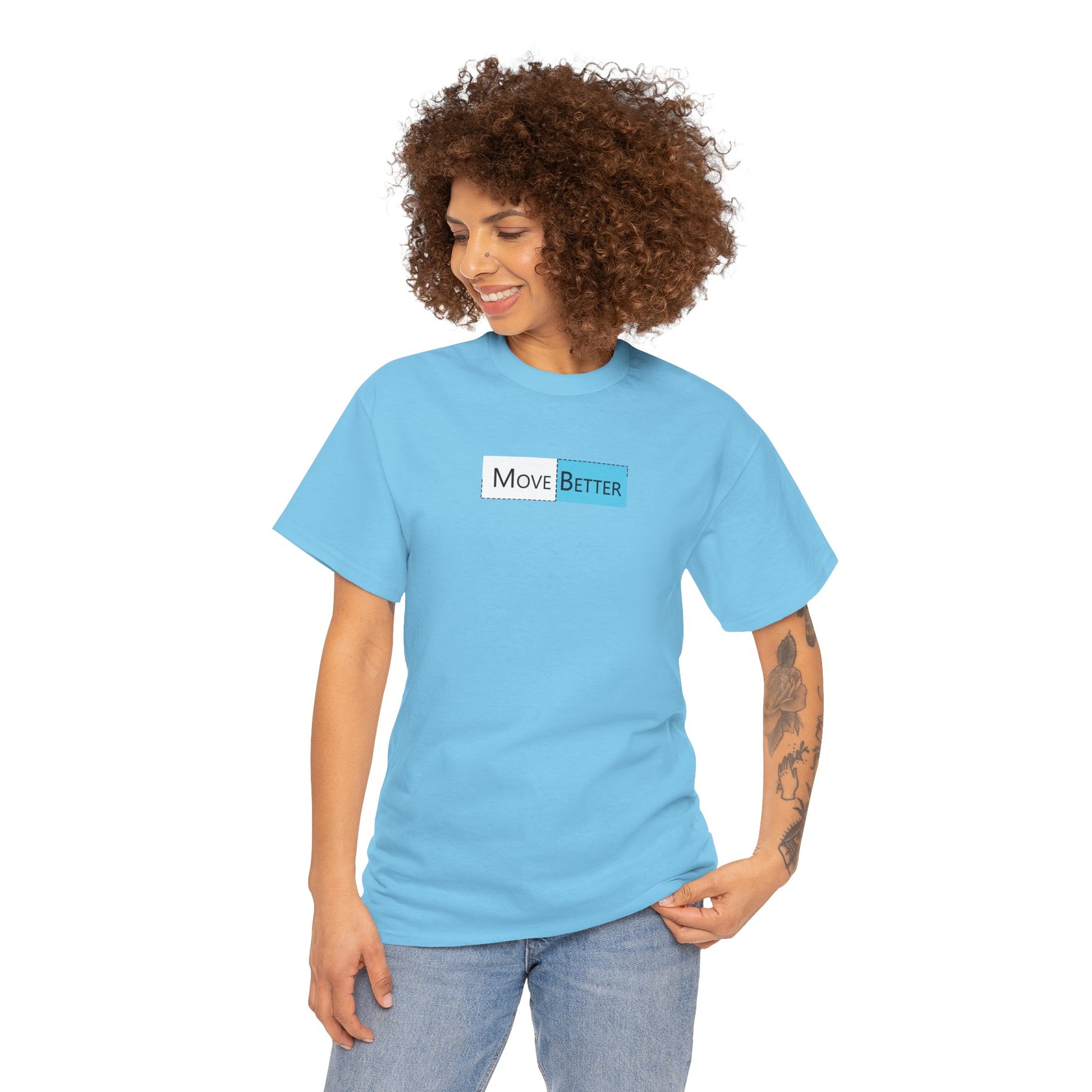 Move Better Logo Unisex Heavy Cotton Tee