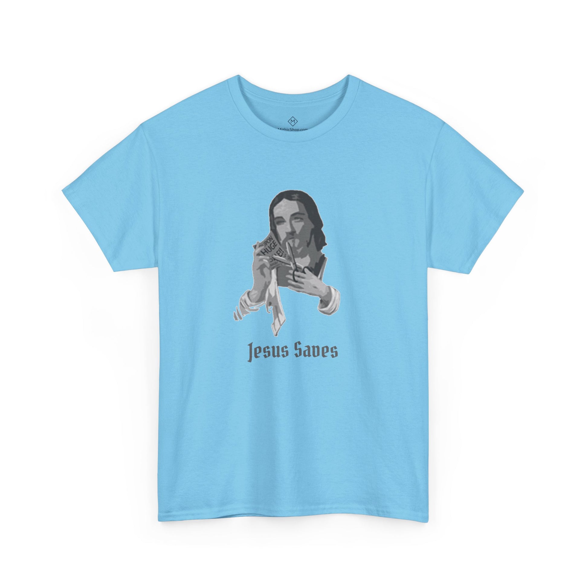 Jesus Saved Graphic Unisex Cotton Tee