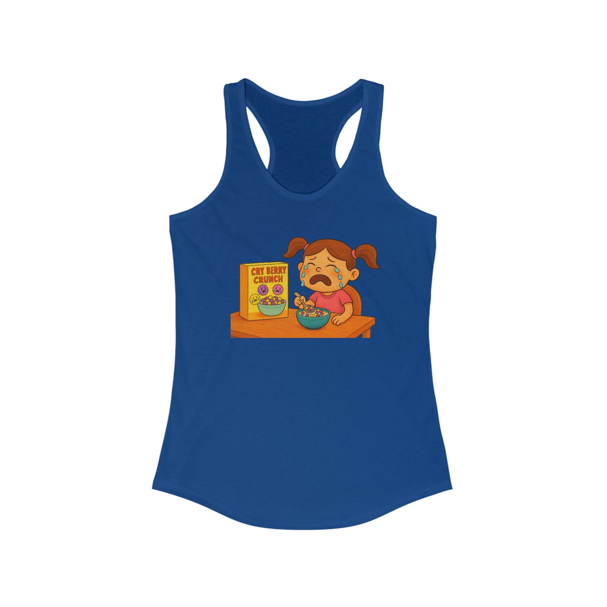 Cry Berry Crunch Racerback Tank