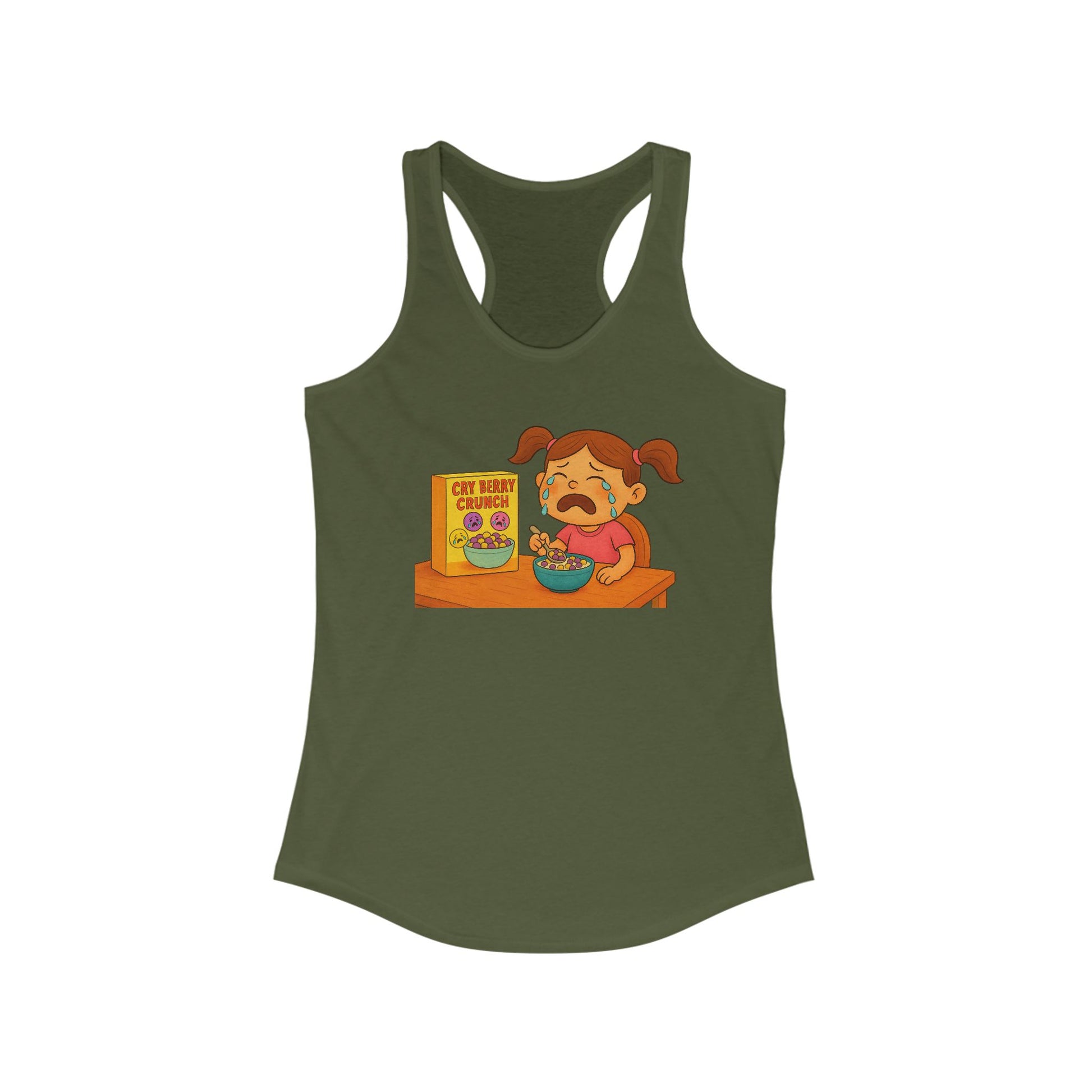 Cry Berry Crunch Racerback Tank