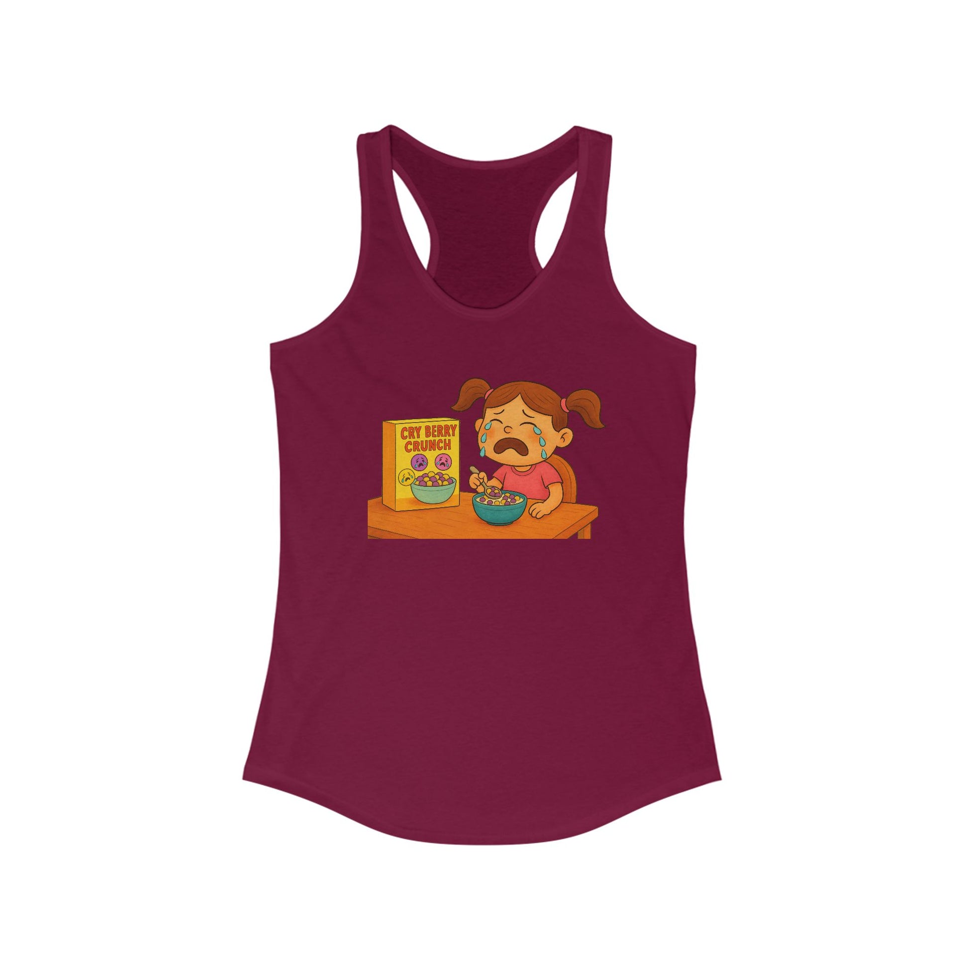 Cry Berry Crunch Racerback Tank