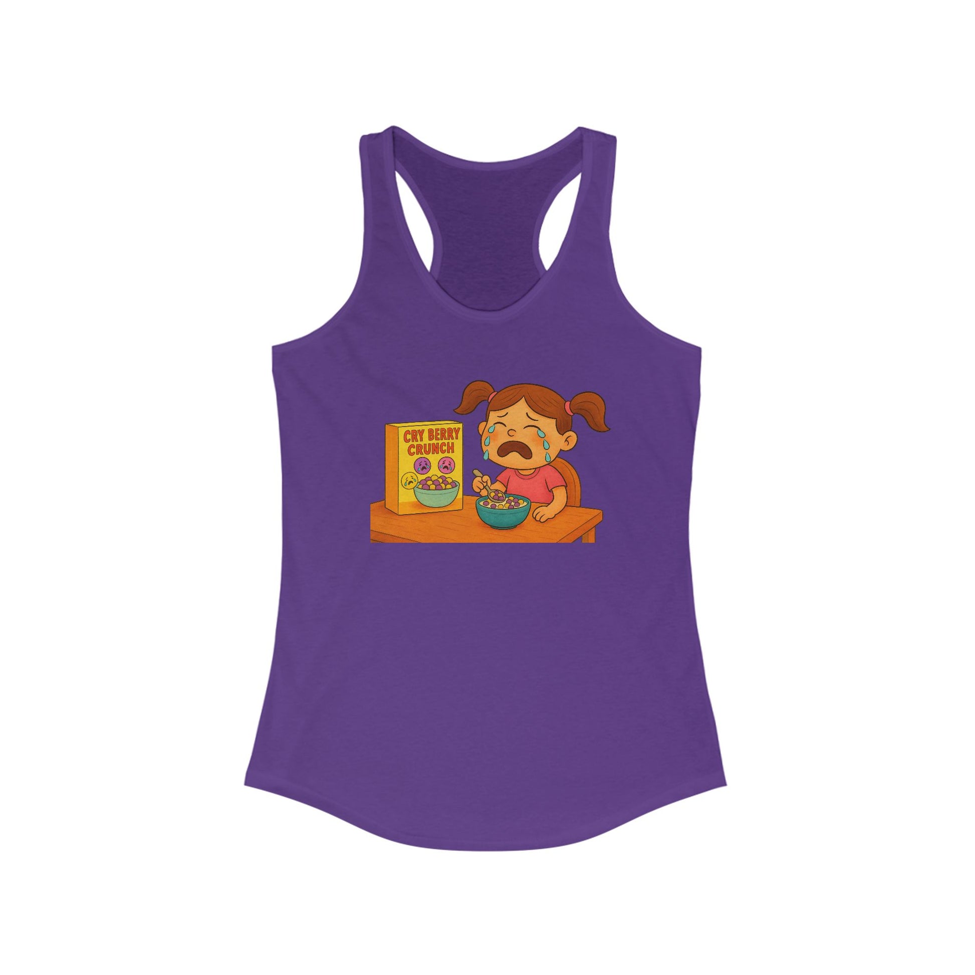 Cry Berry Crunch Racerback Tank