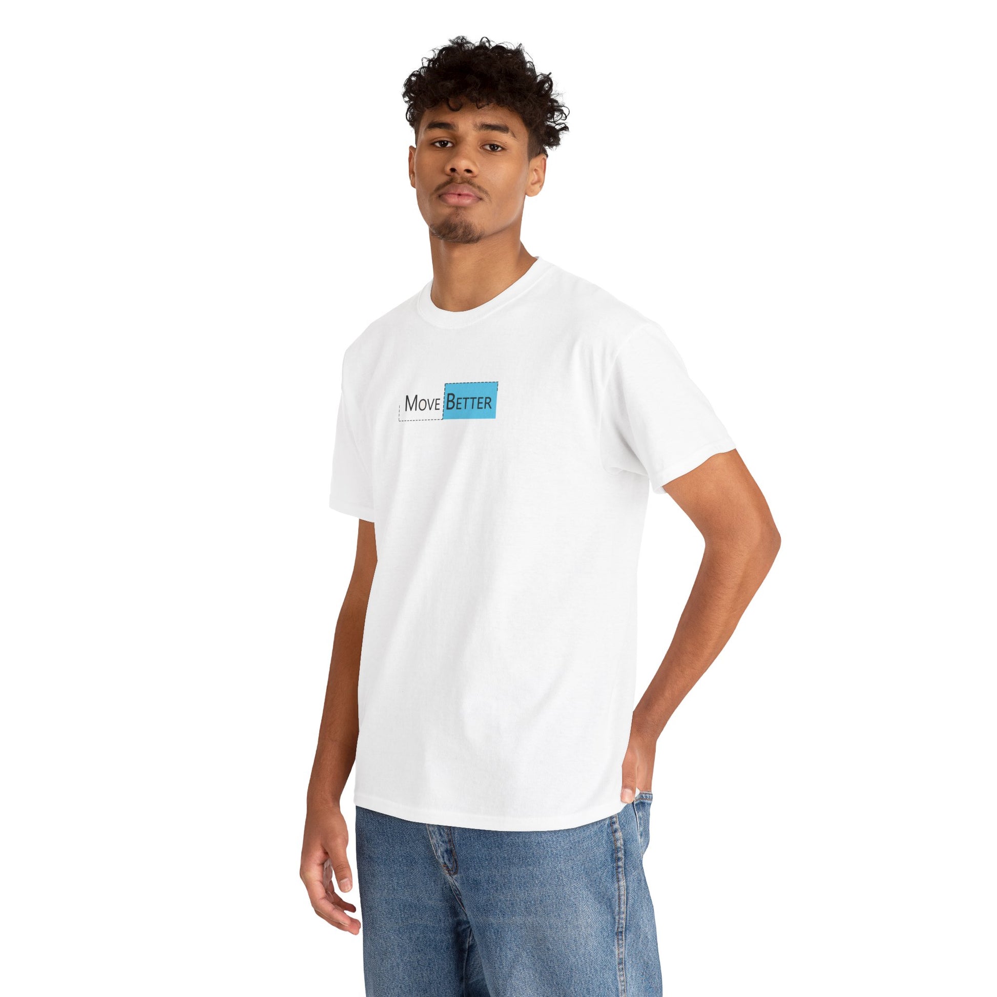 Move Better Logo Unisex Heavy Cotton Tee