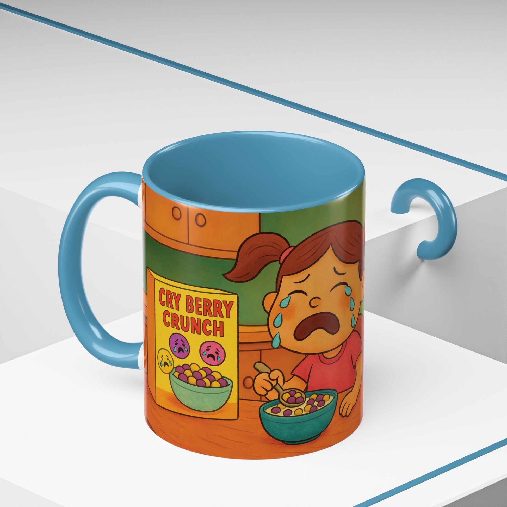 Cry Berry Crunch Sad Breakfast Coffee Mug