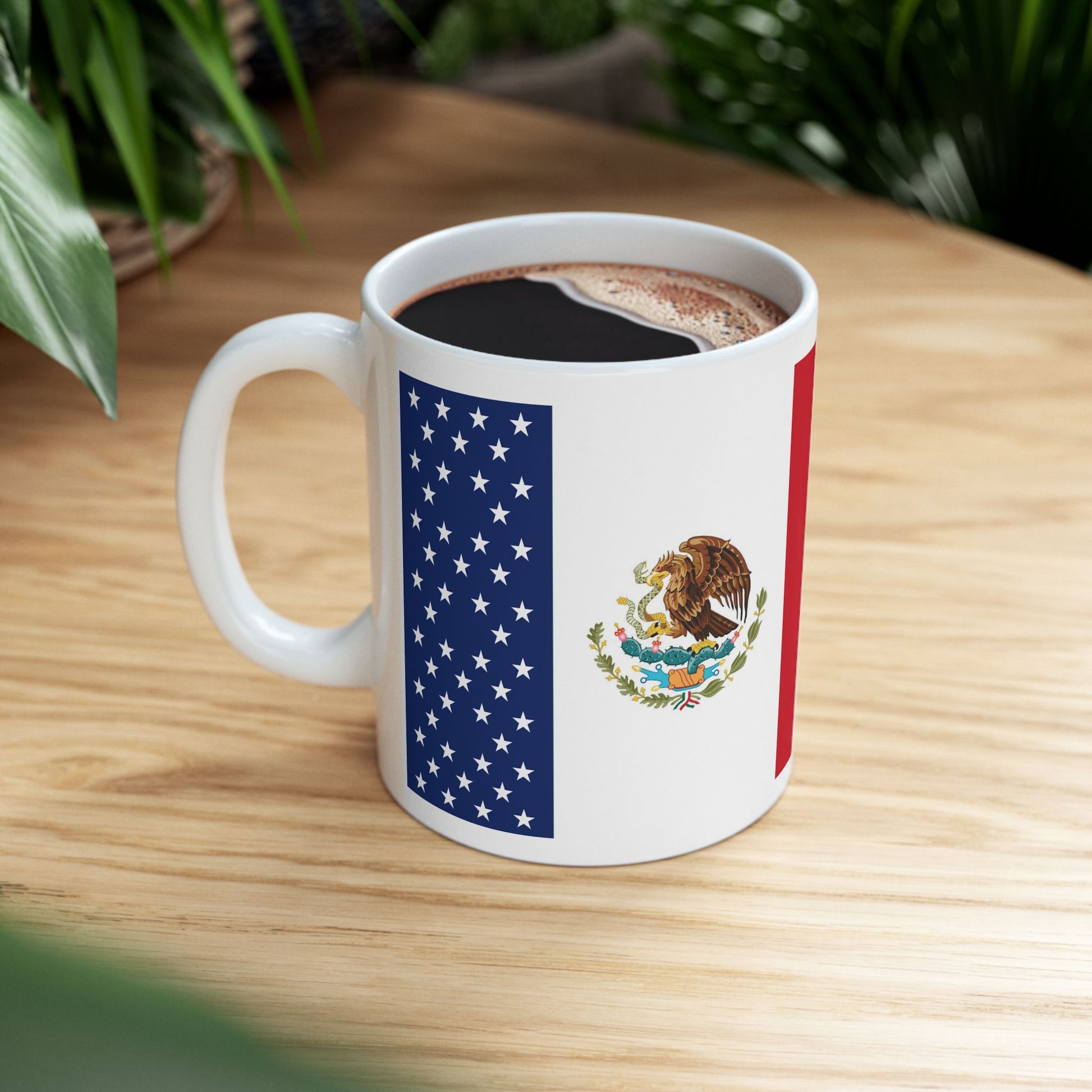 White Ceramic Mug (11oz, 15oz) | Taza de Cerámica Blanca