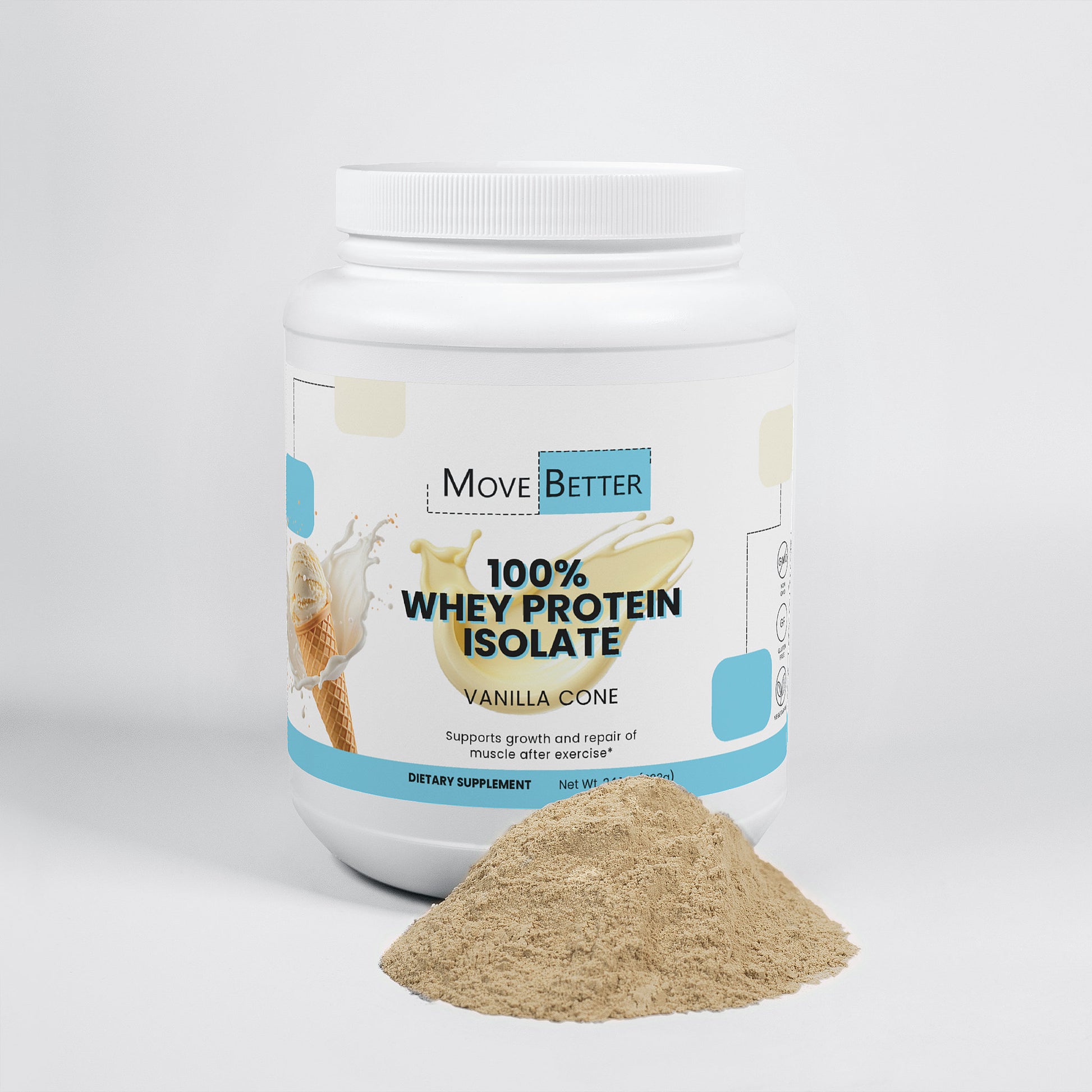 100% Whey Protein Isolate (Vanilla)