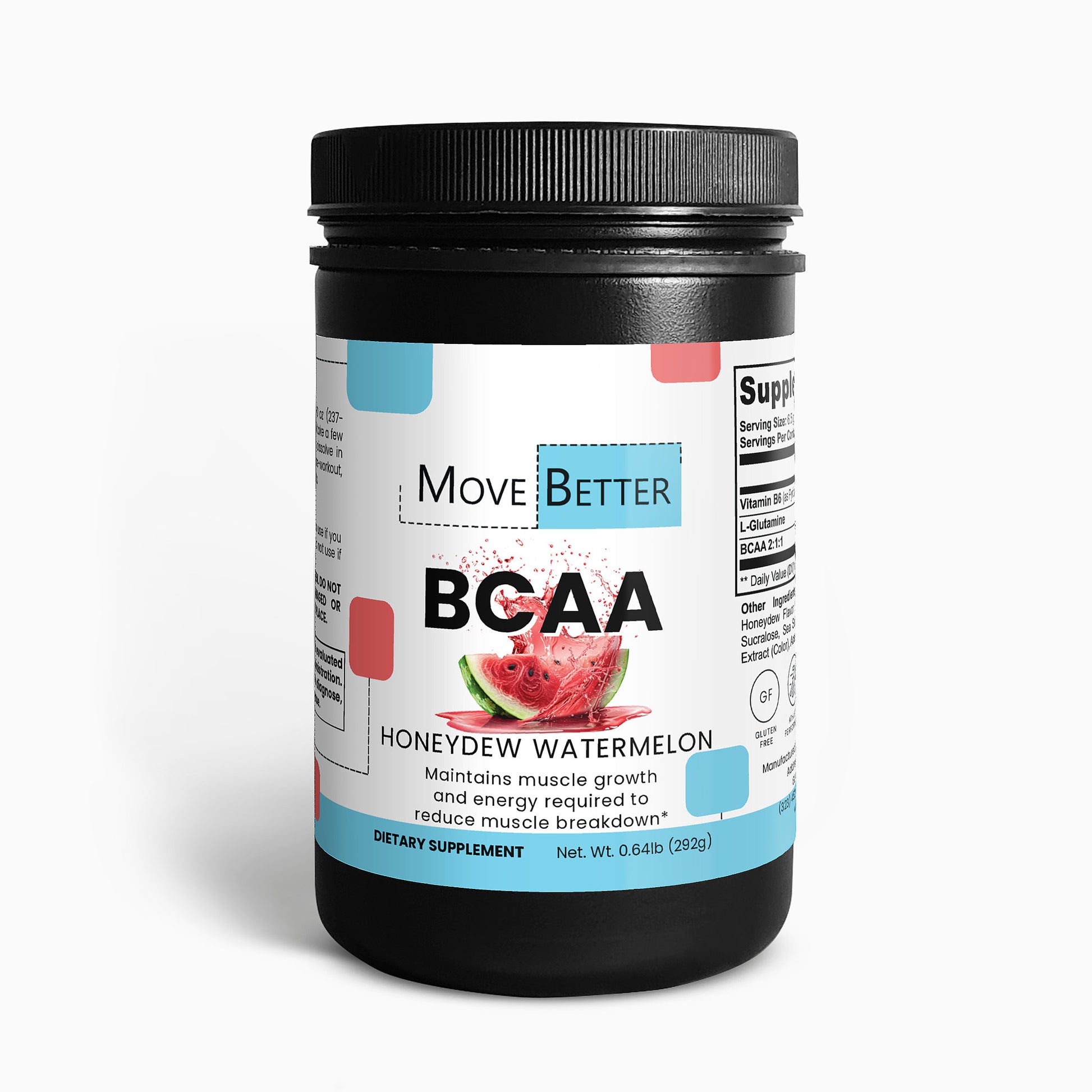 BCAA Post Workout Powder (Honeydew/Watermelon)