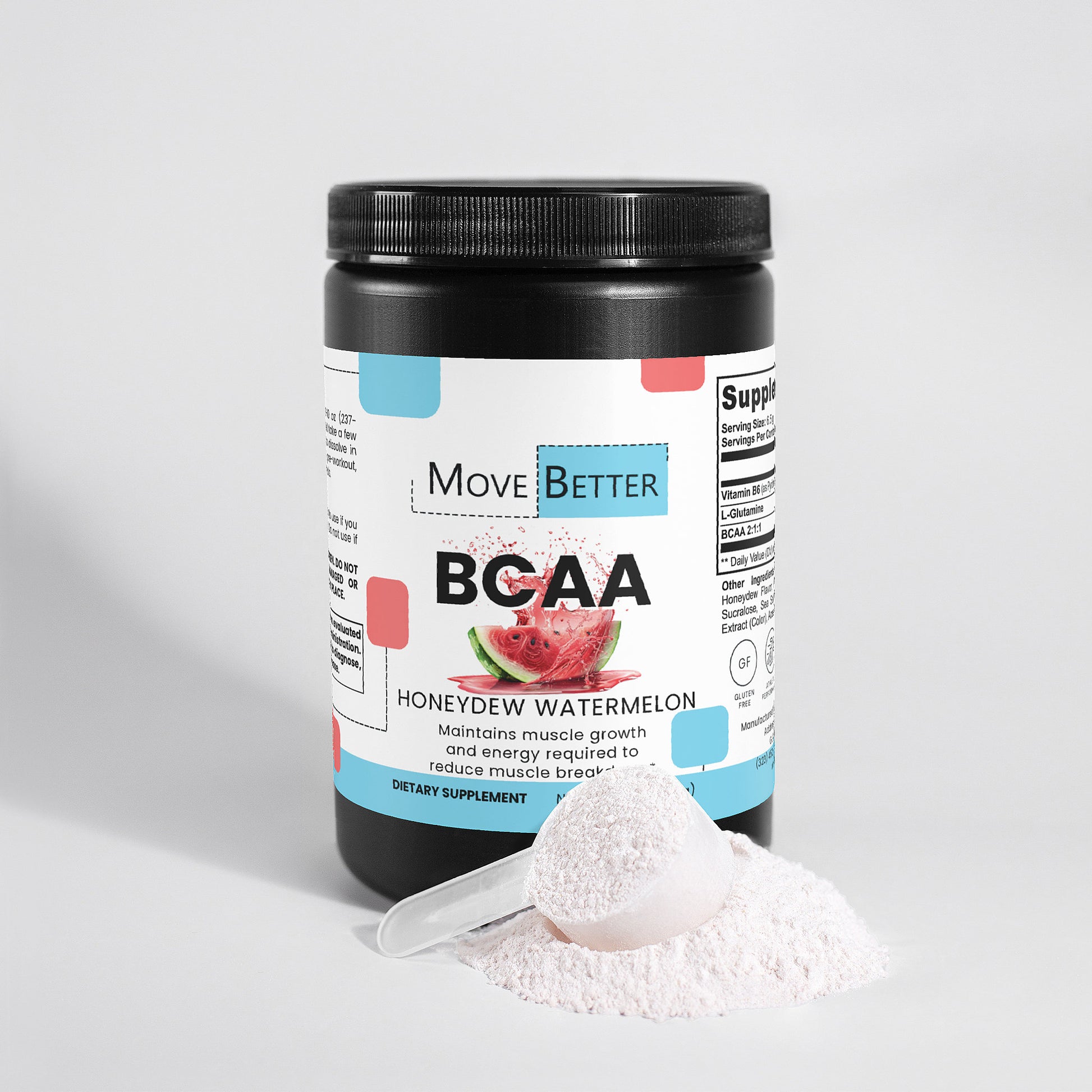 BCAA Post Workout Powder (Honeydew/Watermelon)