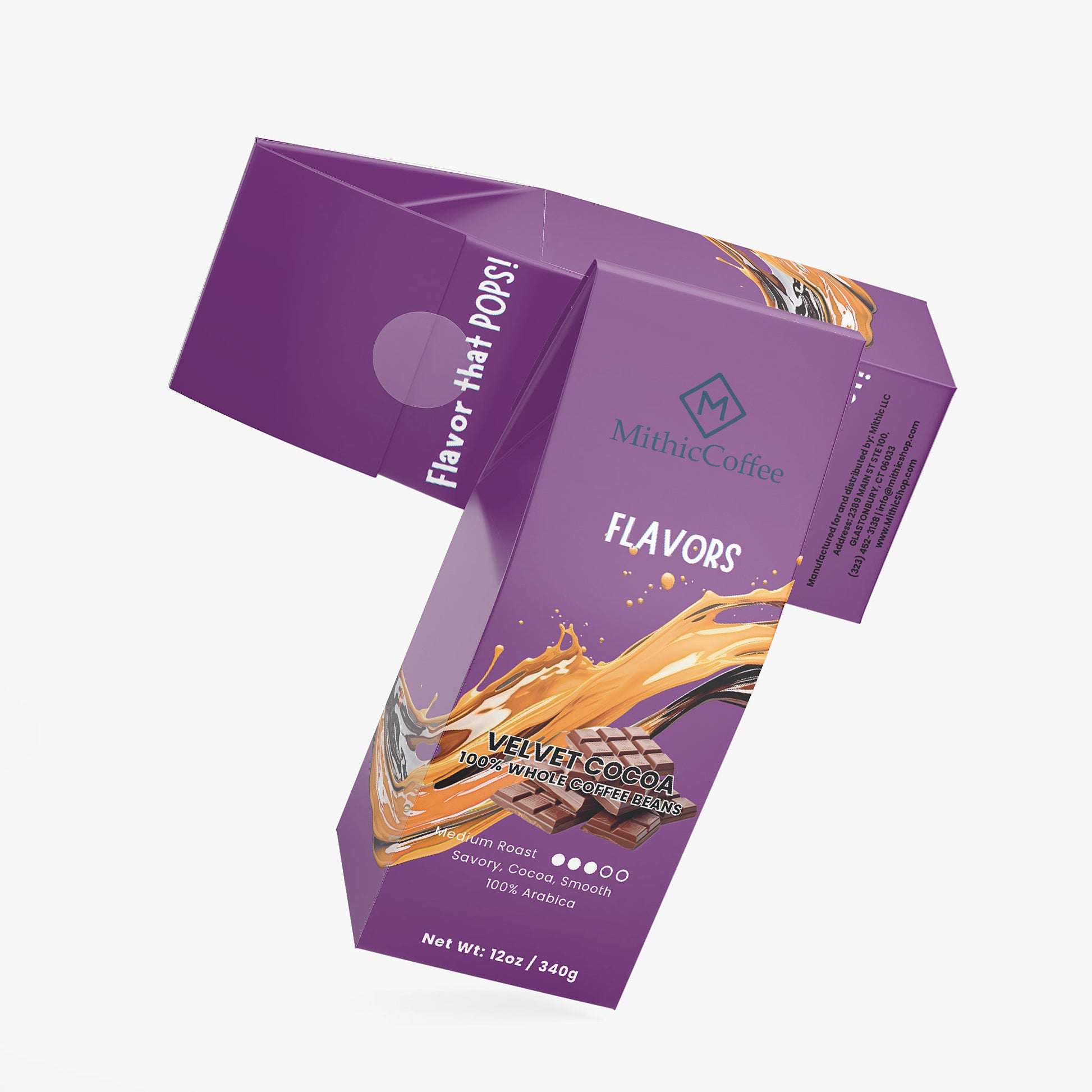 Velvet Cocoa Coffee - Beans (Medium Roast)