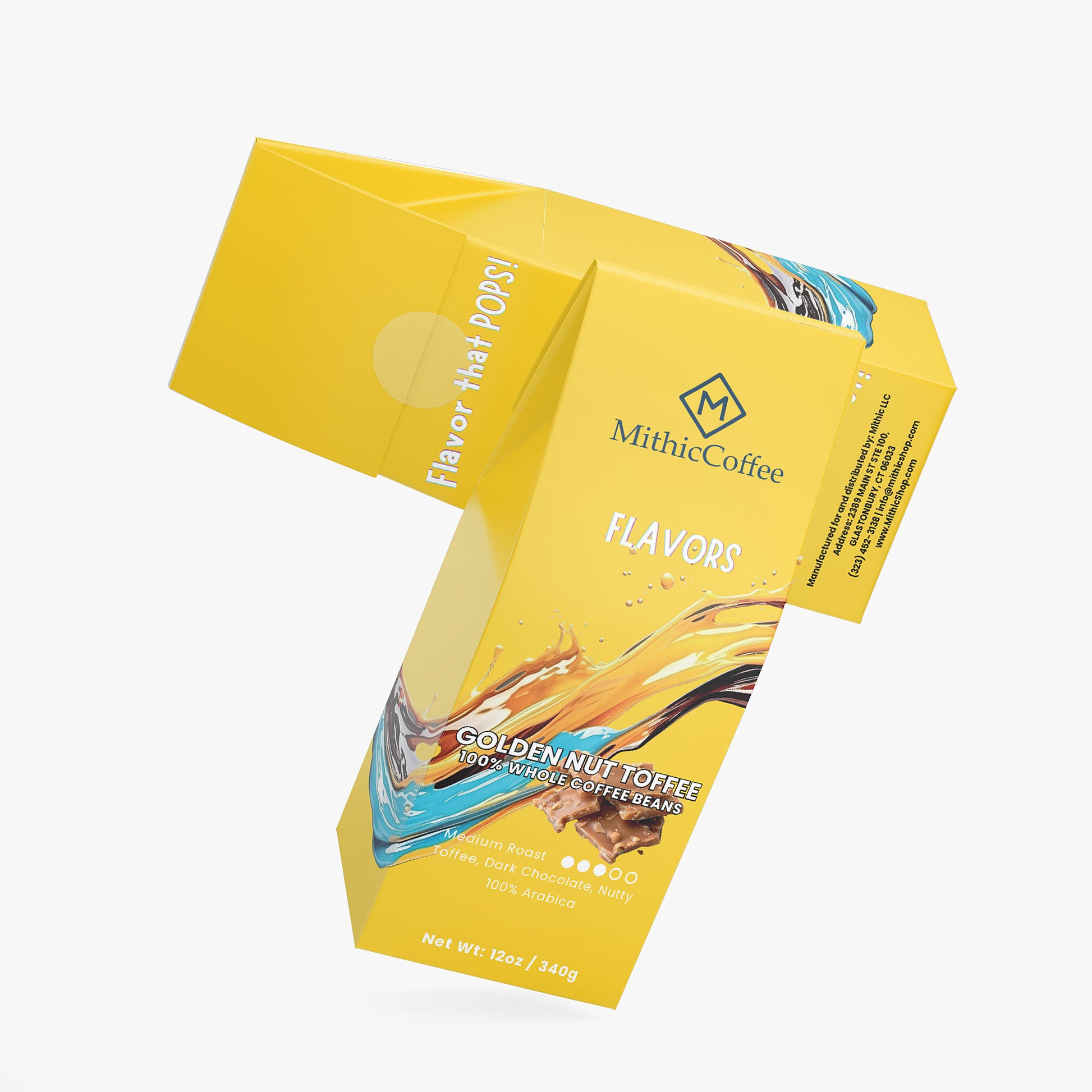 Golden Nut Toffee Coffee - Beans (Medium Roast)