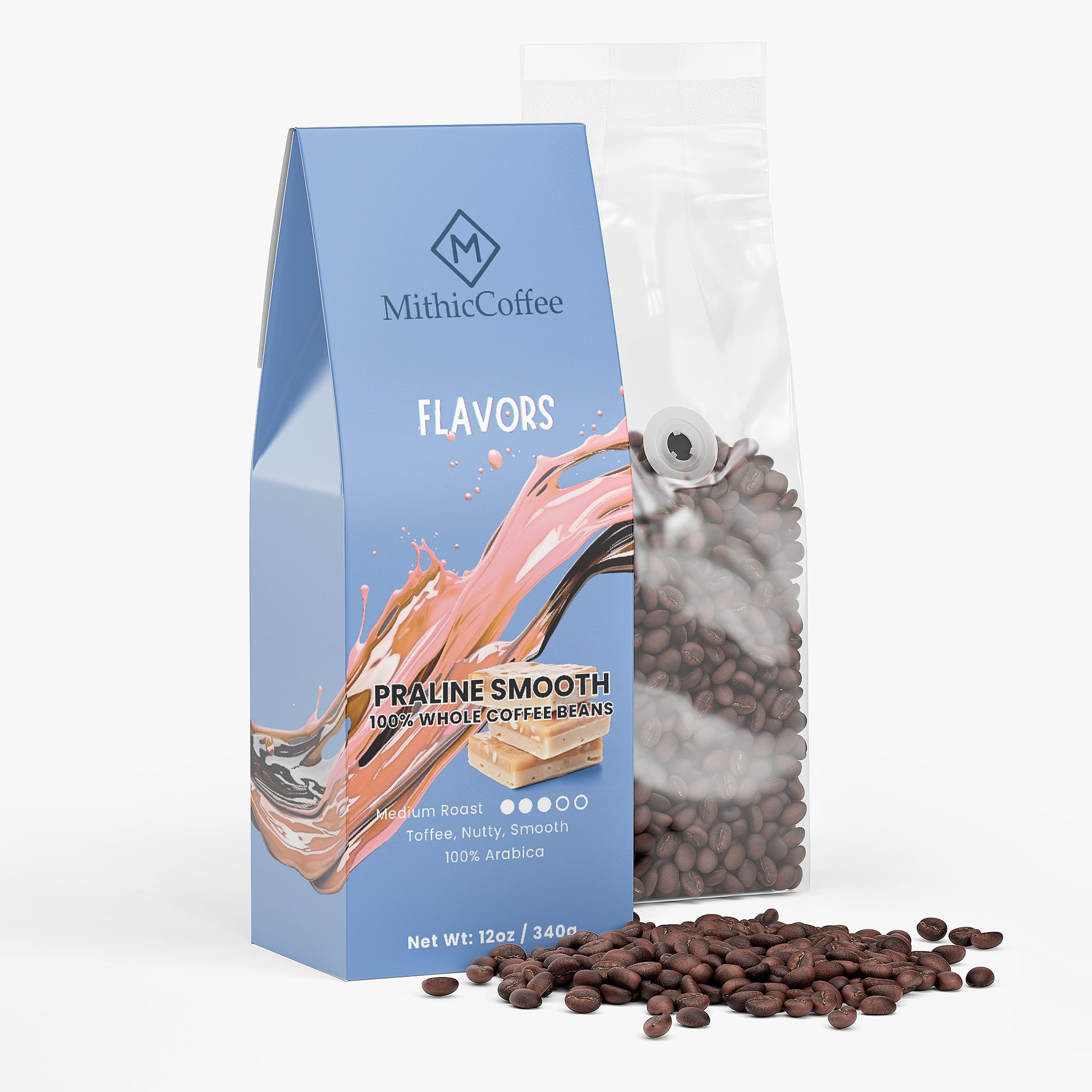 Praline Smooth Coffee - Beans (Medium Roast)