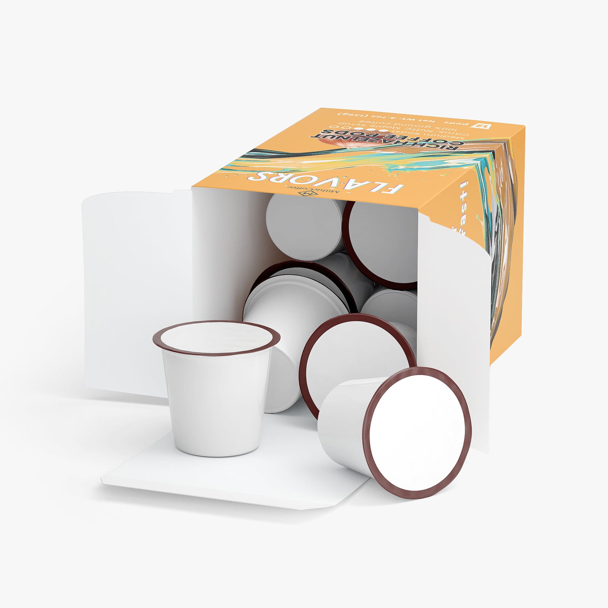 Rich Hazelnut Coffee Pods (Medium Roast)