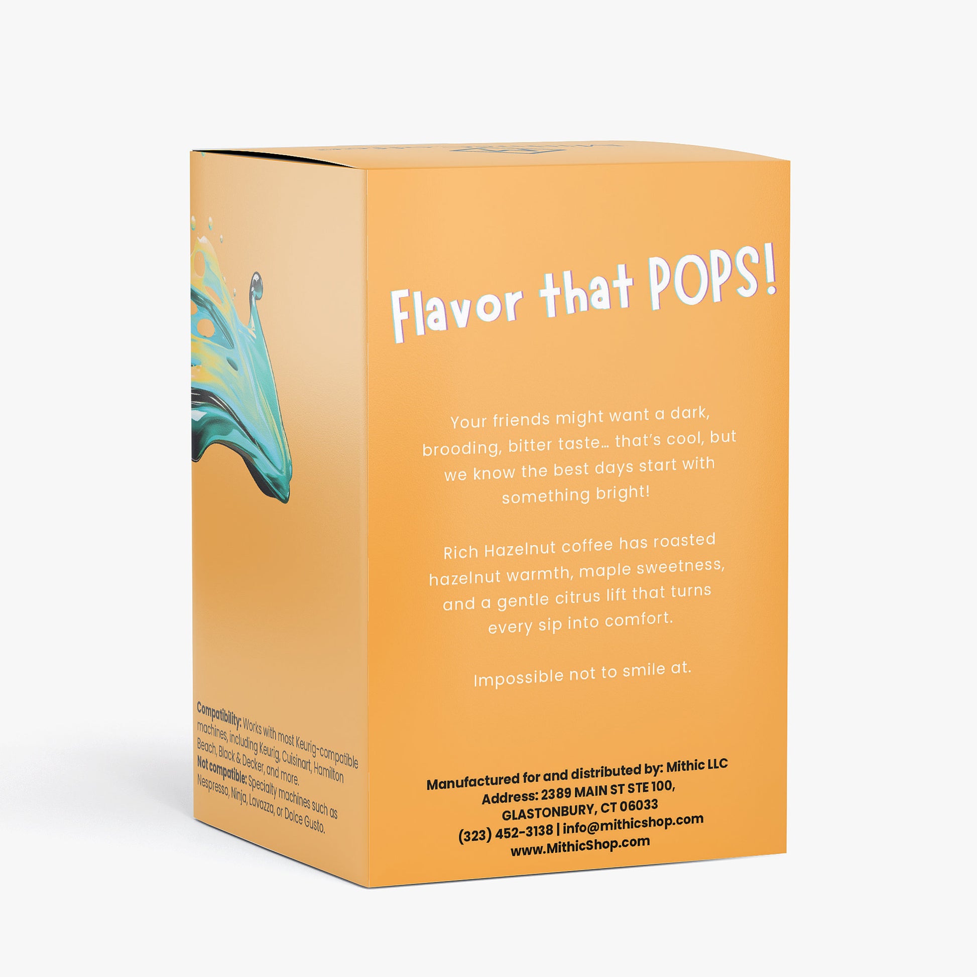 Rich Hazelnut Coffee Pods (Medium Roast)