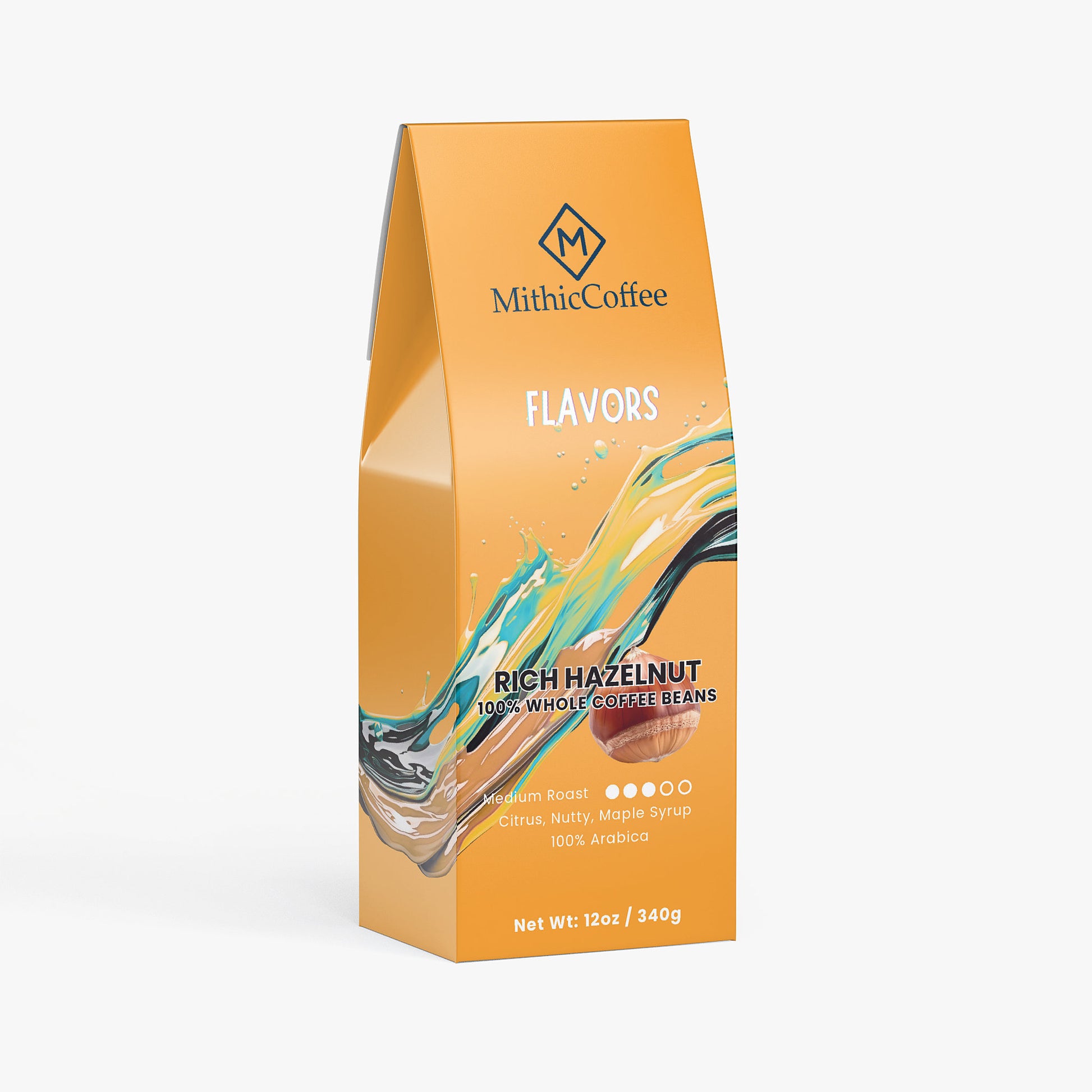 Rich Hazelnut Coffee - Beans (Medium Roast)