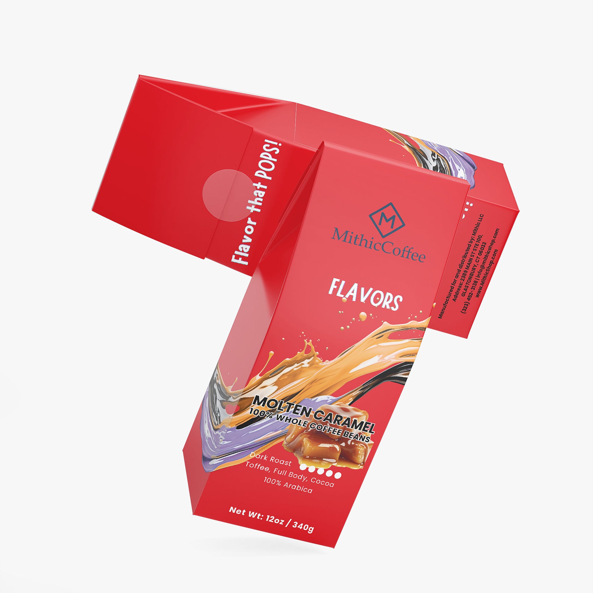 Molten Caramel Coffee - Beans (Dark Roast)