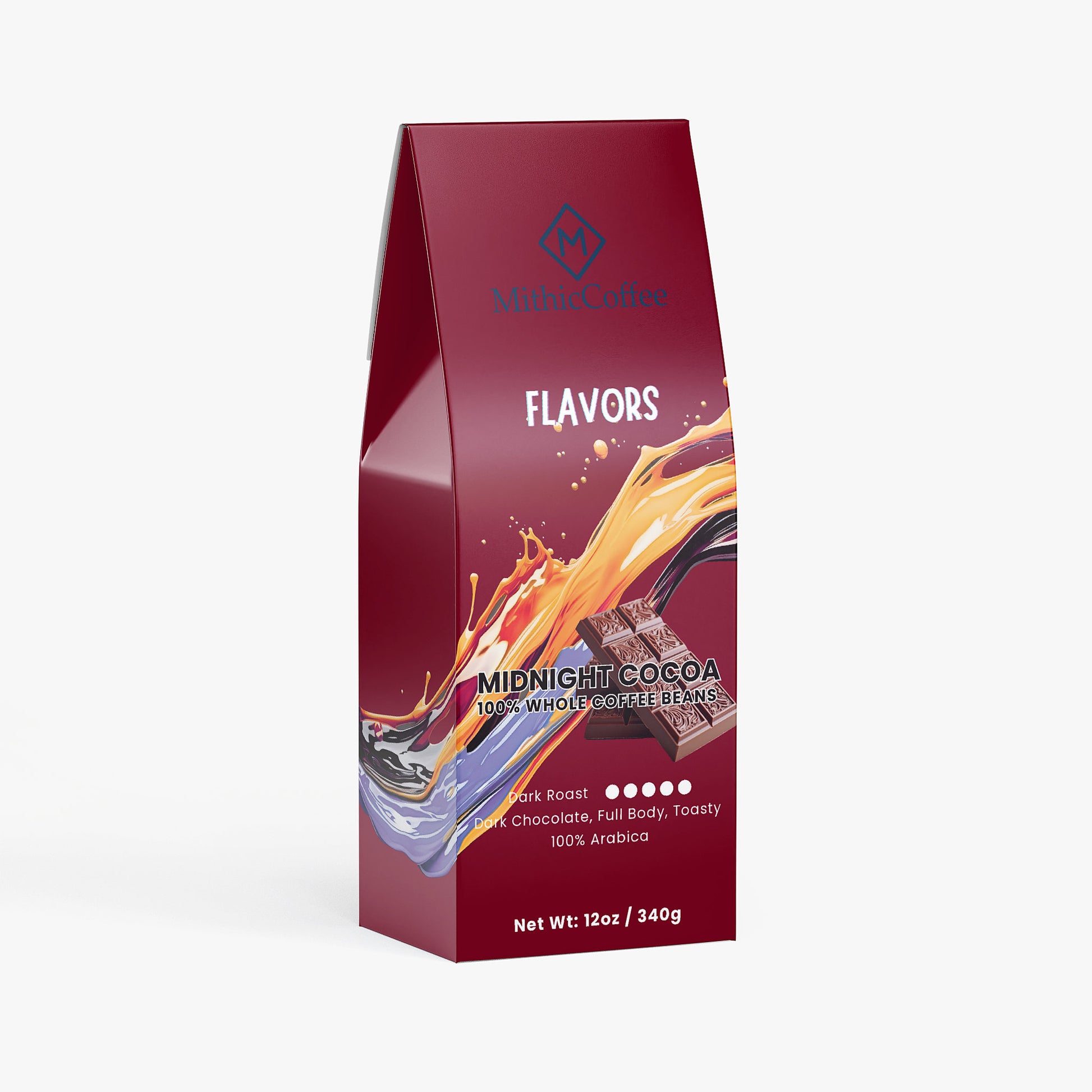 Midnight Cocoa - Beans (Dark Roast)