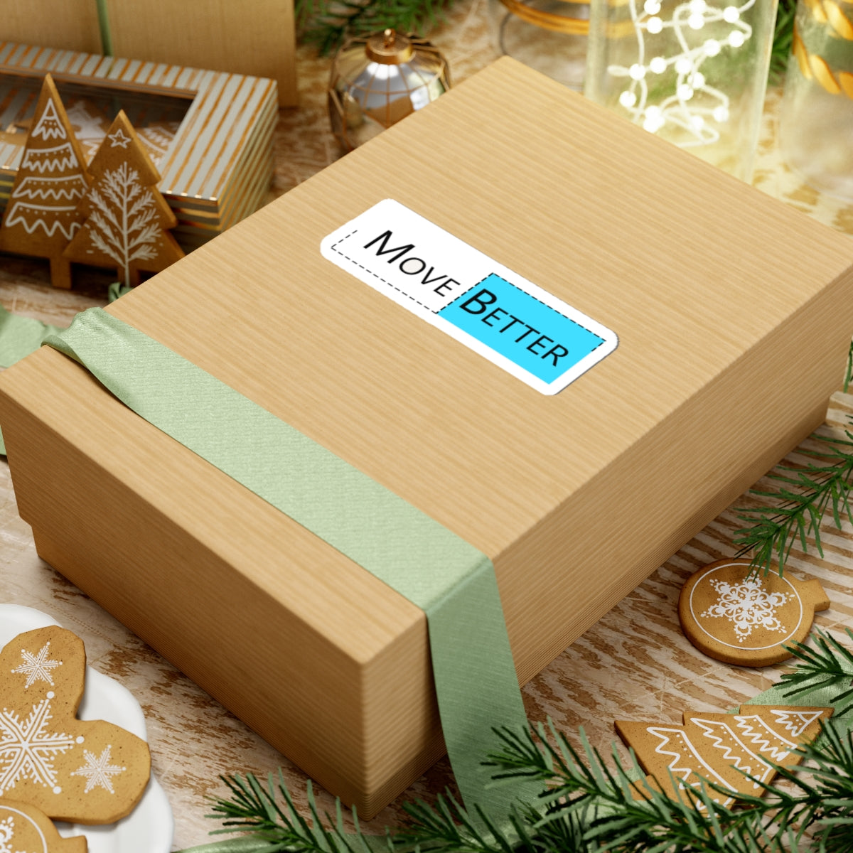 Move Better Logo Sticker