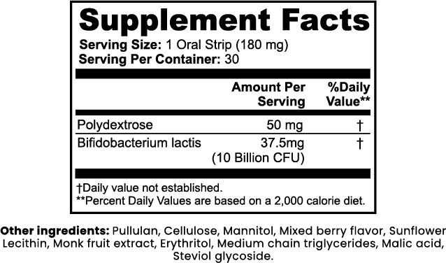 Mithic Gut - Probiotic + Metabolism Strips