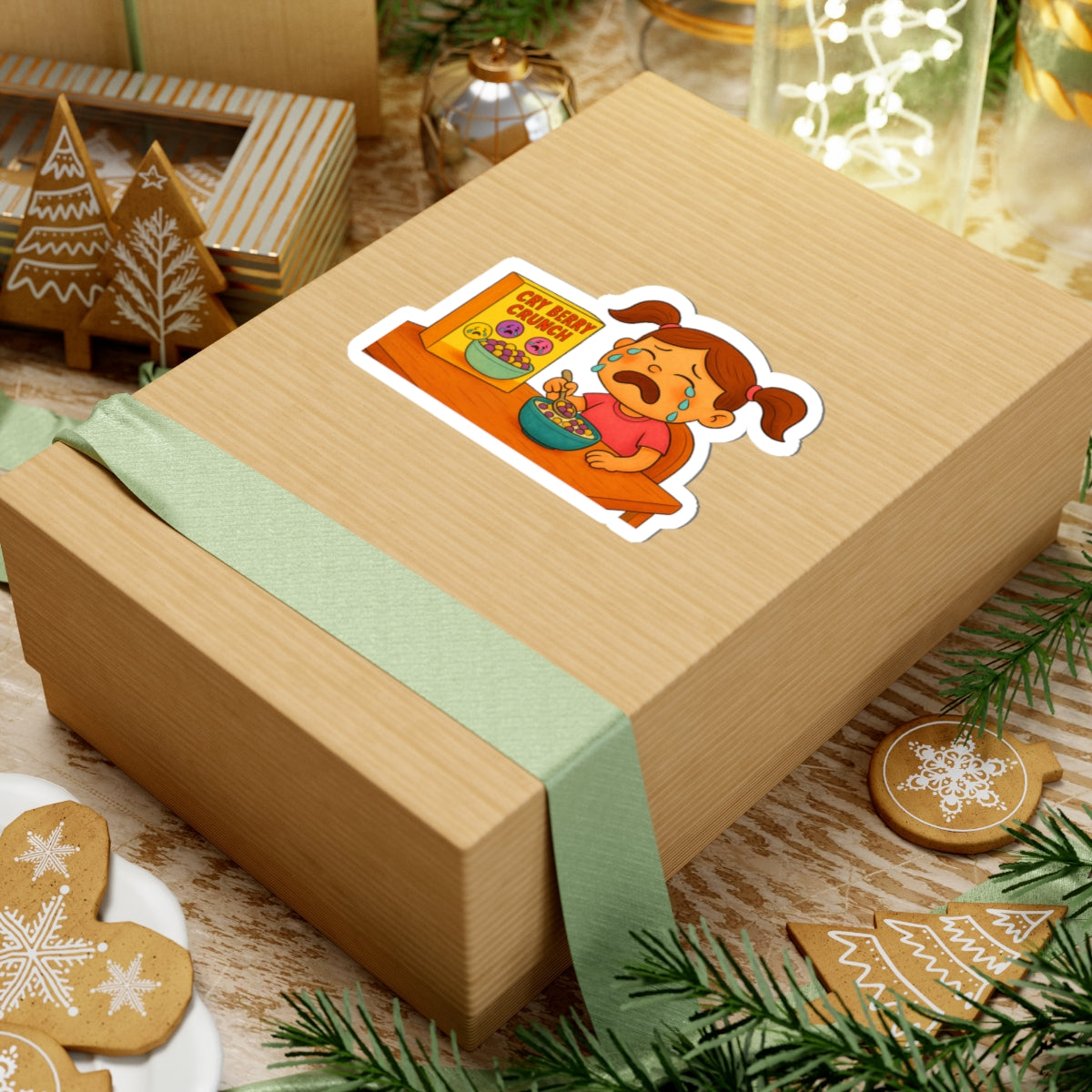 Cry Berry Crunch Sticker