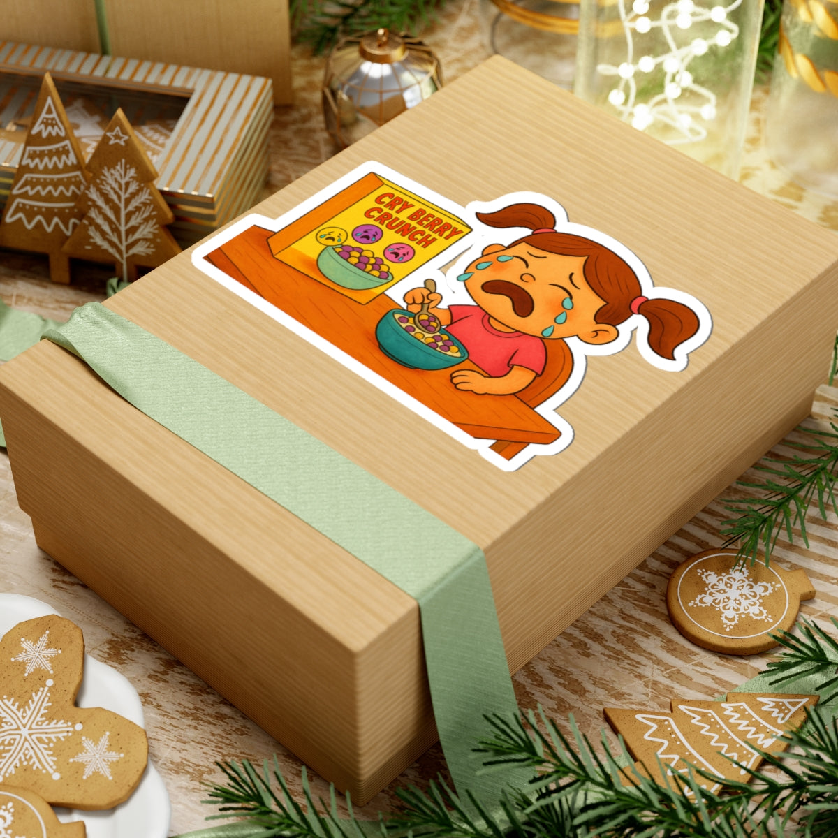 Cry Berry Crunch Sticker