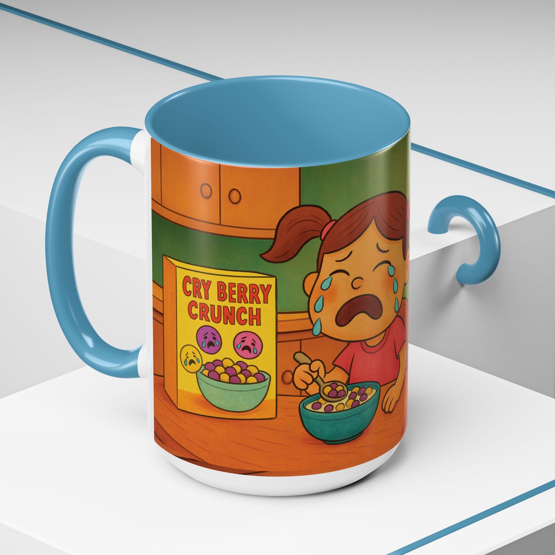Cry Berry Crunch Sad Breakfast Coffee Mug