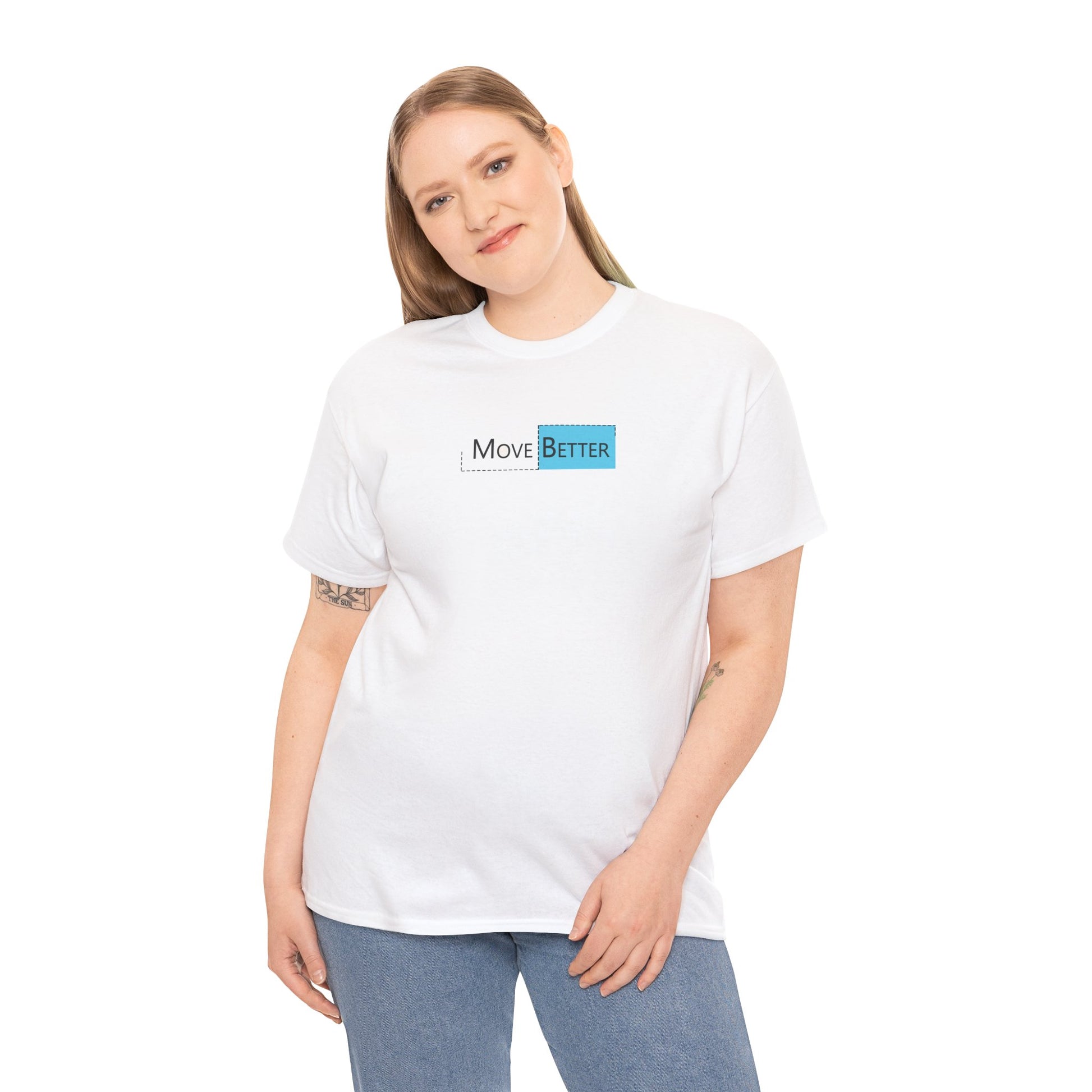 Move Better Logo Unisex Heavy Cotton Tee