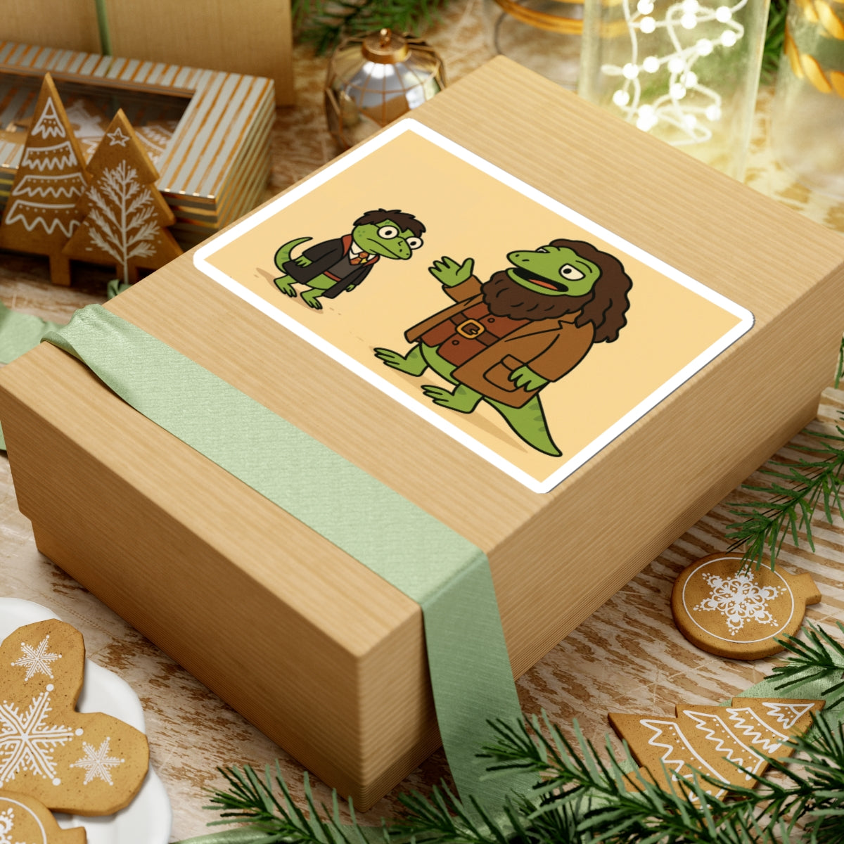 Yer a Lizard Stickers