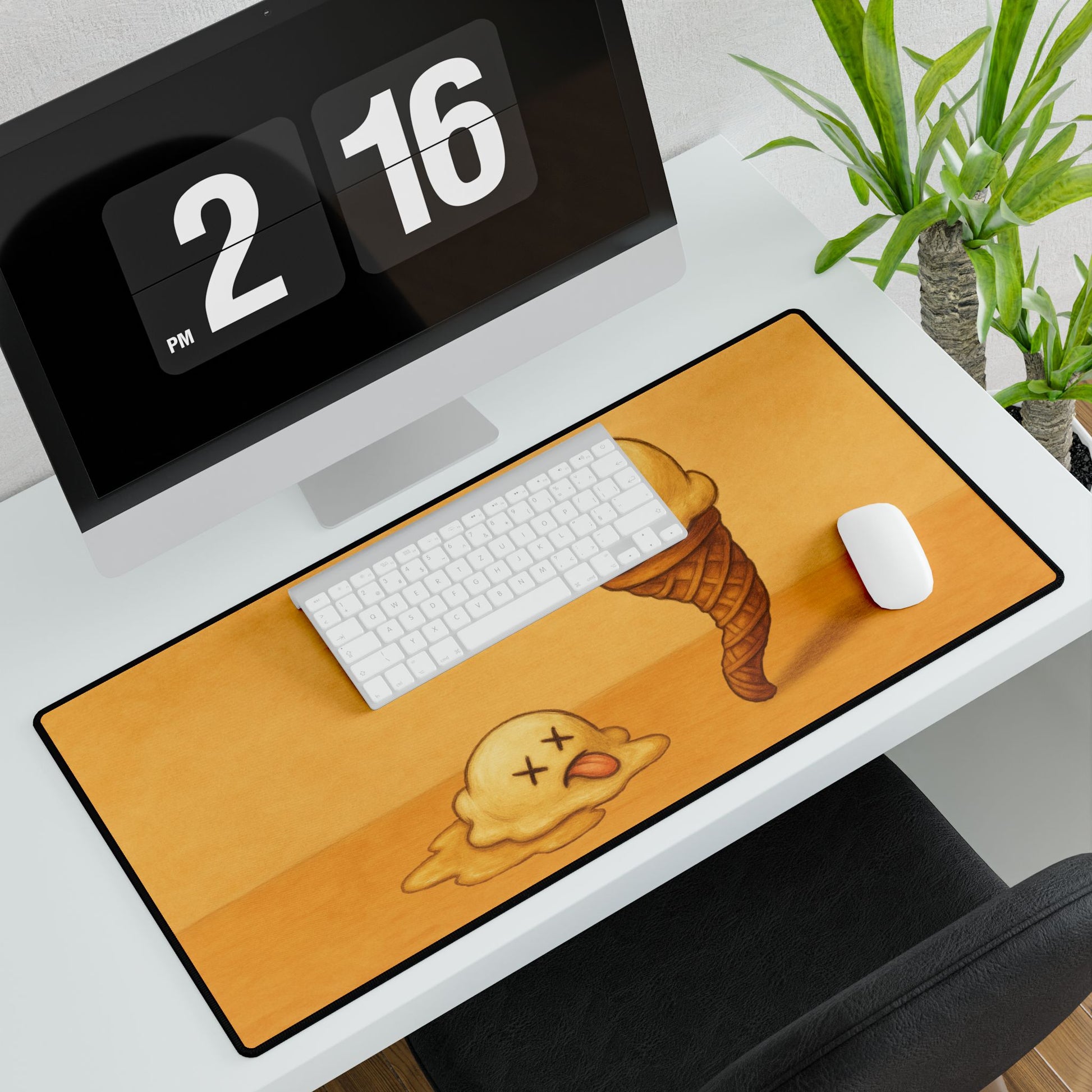 Ice Cream Slip Desk Mat