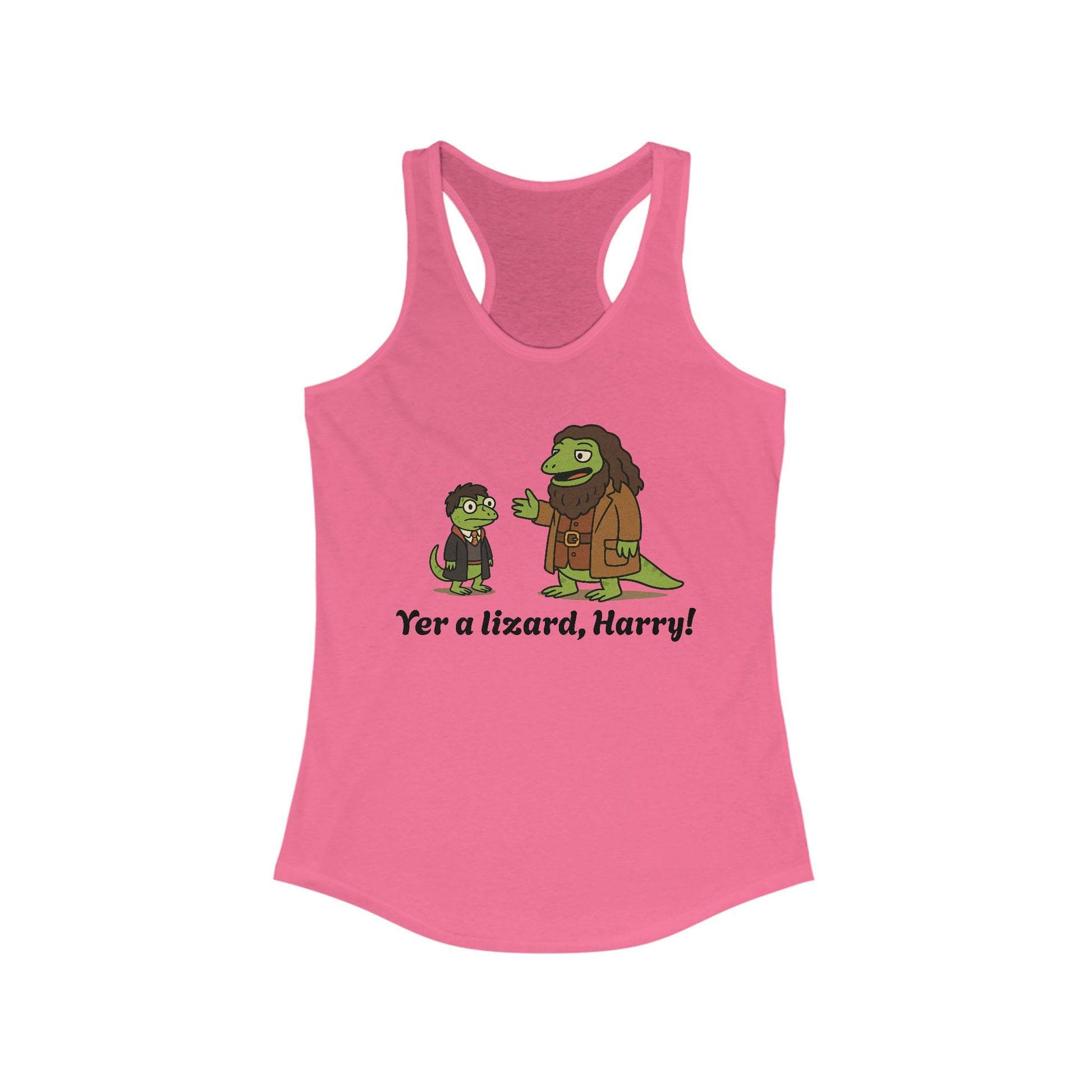 Yer a Lizard Racerback Tank