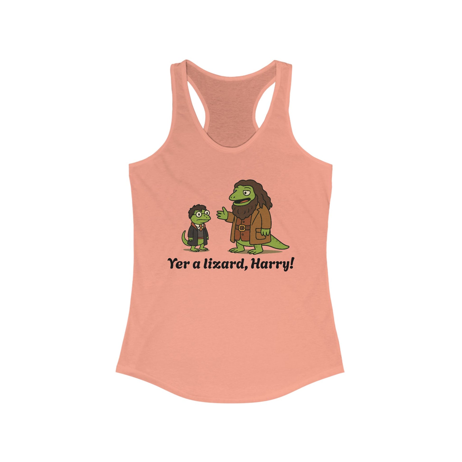 Yer a Lizard Racerback Tank