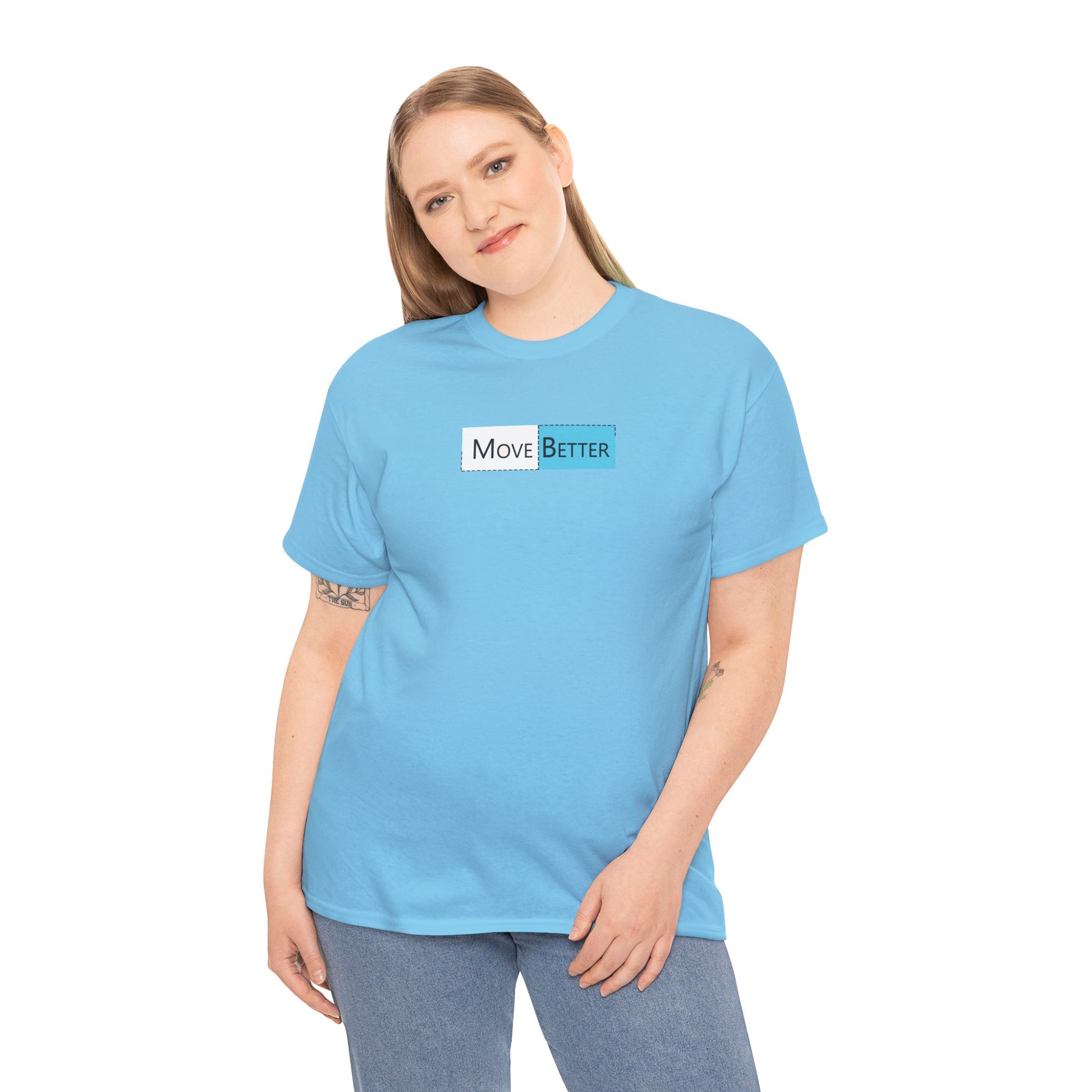 Move Better Logo Unisex Heavy Cotton Tee