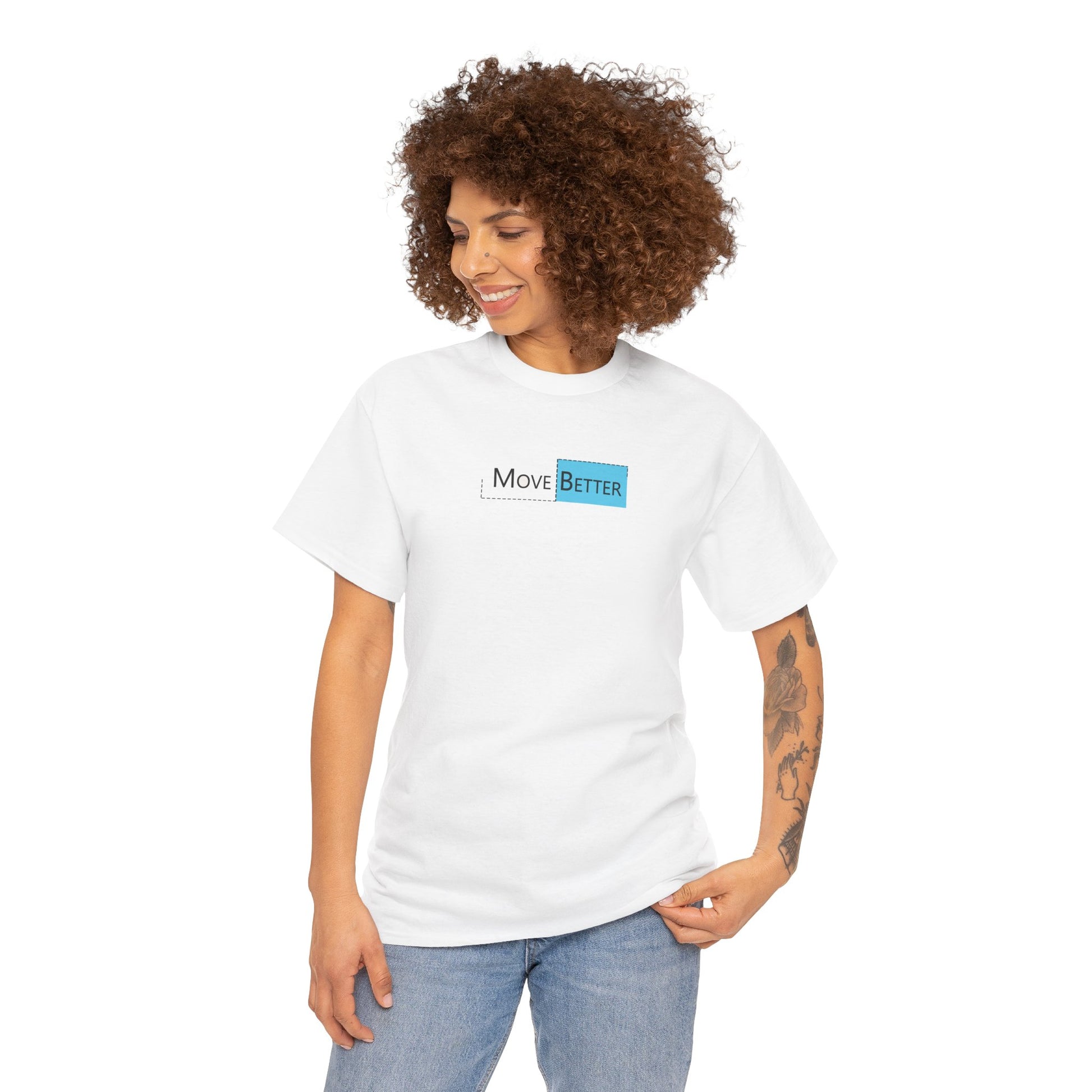 Move Better Logo Unisex Heavy Cotton Tee