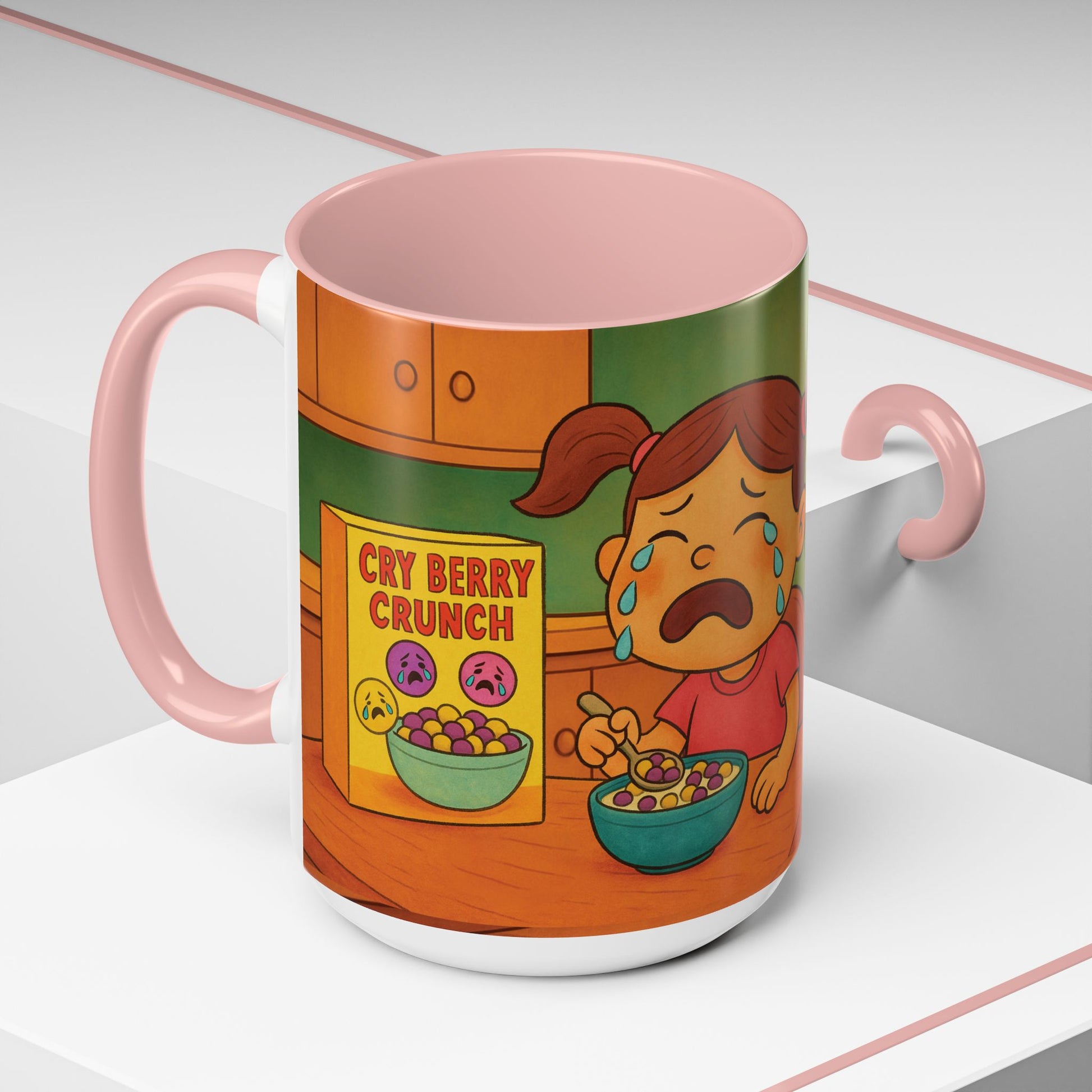 Cry Berry Crunch Sad Breakfast Coffee Mug