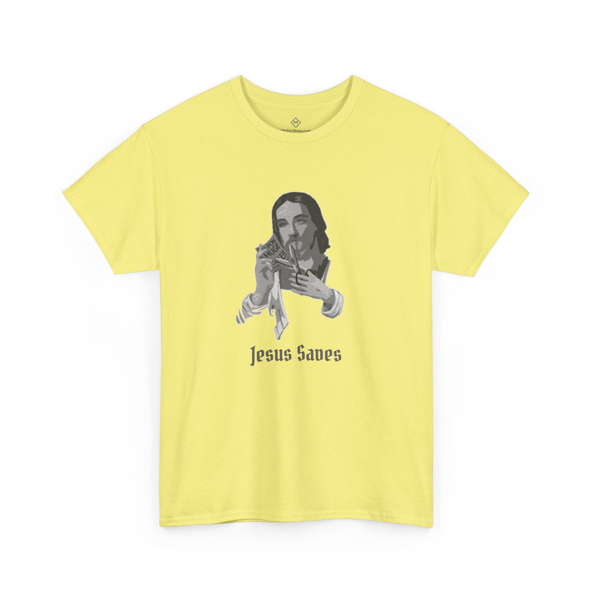 Jesus Saved Graphic Unisex Cotton Tee