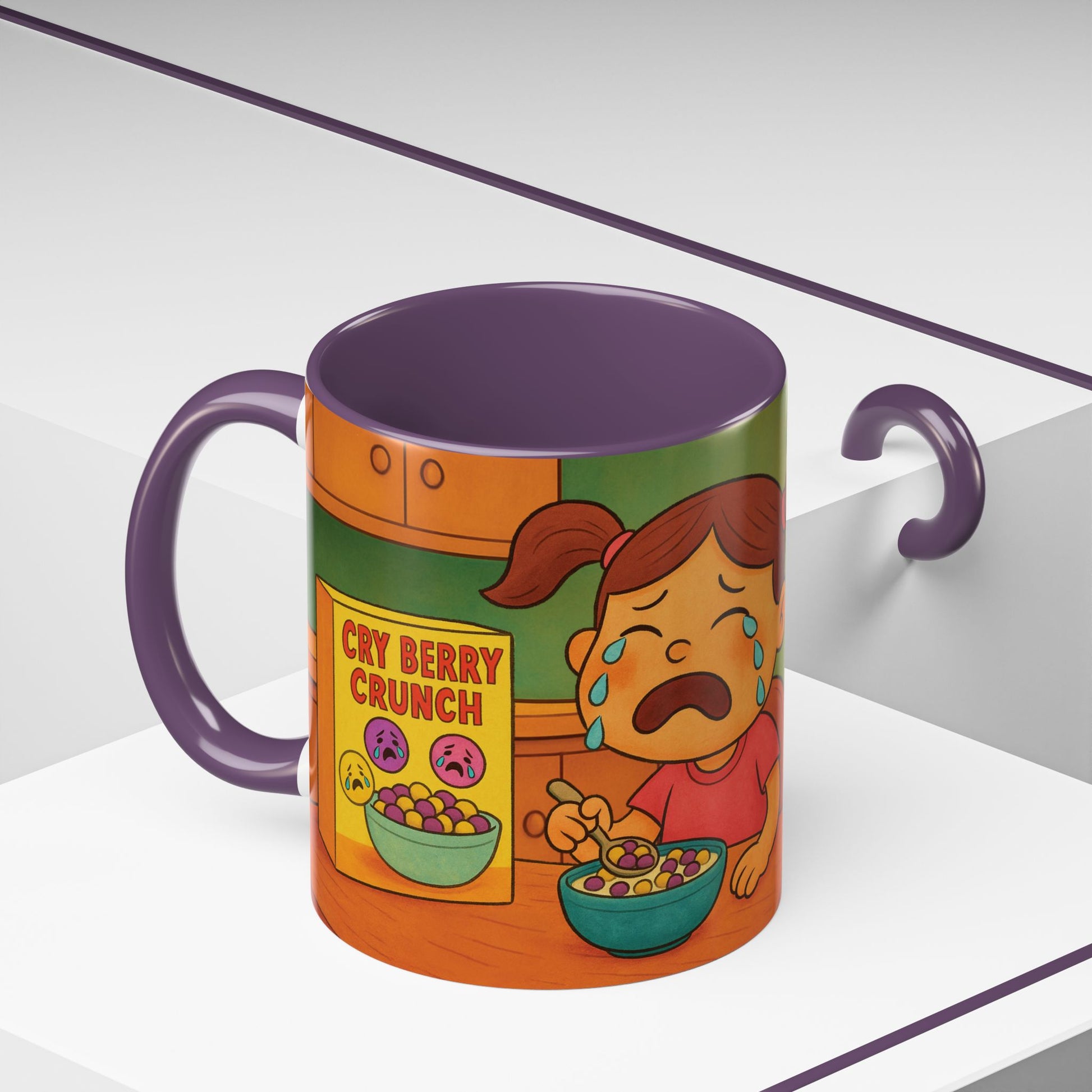 Cry Berry Crunch Sad Breakfast Coffee Mug