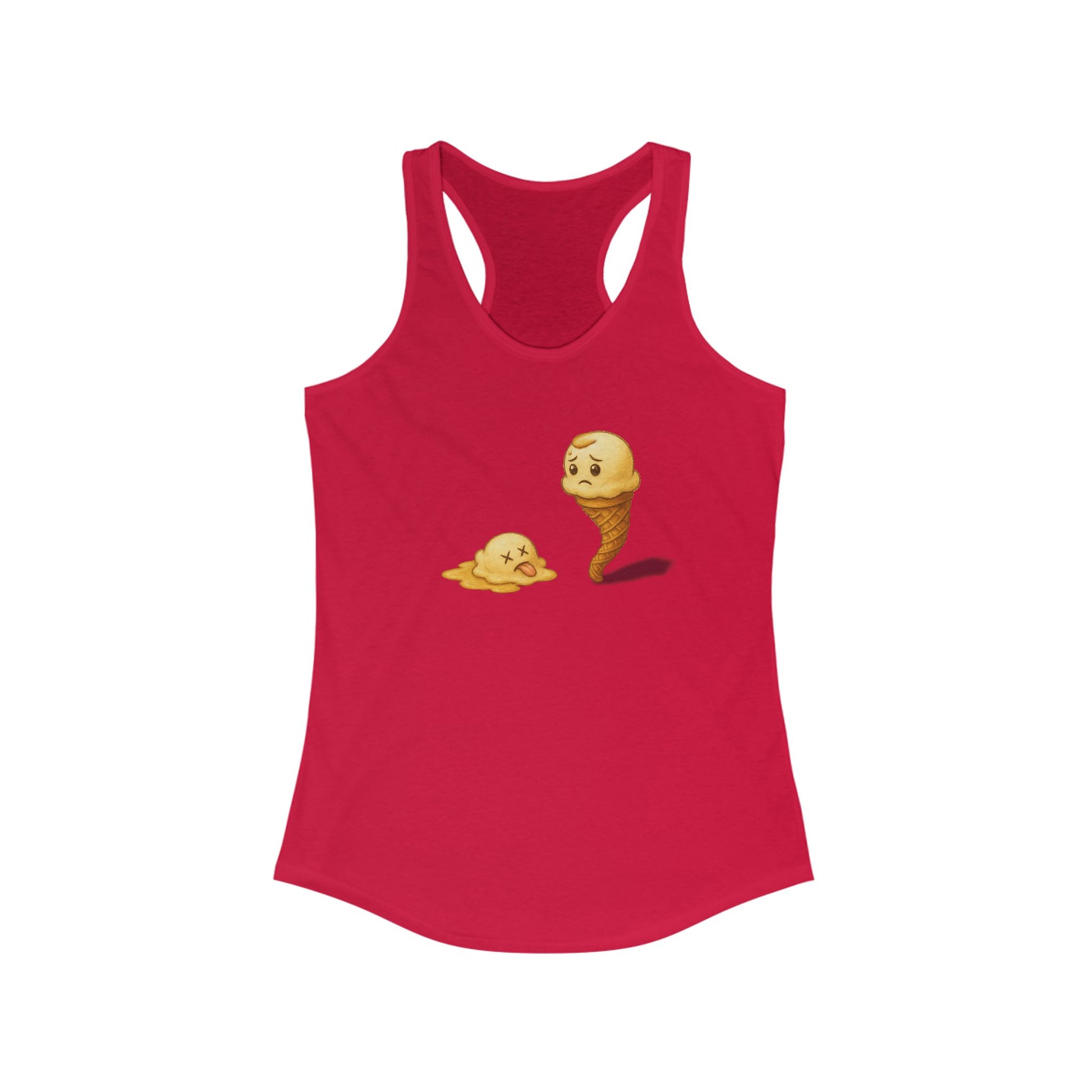 Ice Cream Slip Racerback Tank