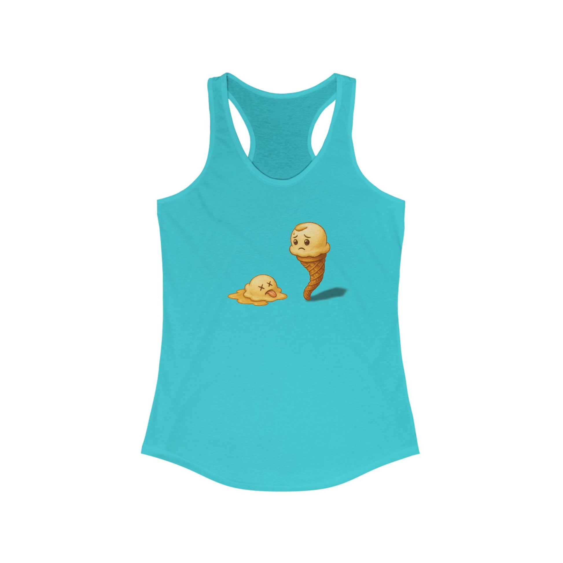 Ice Cream Slip Racerback Tank